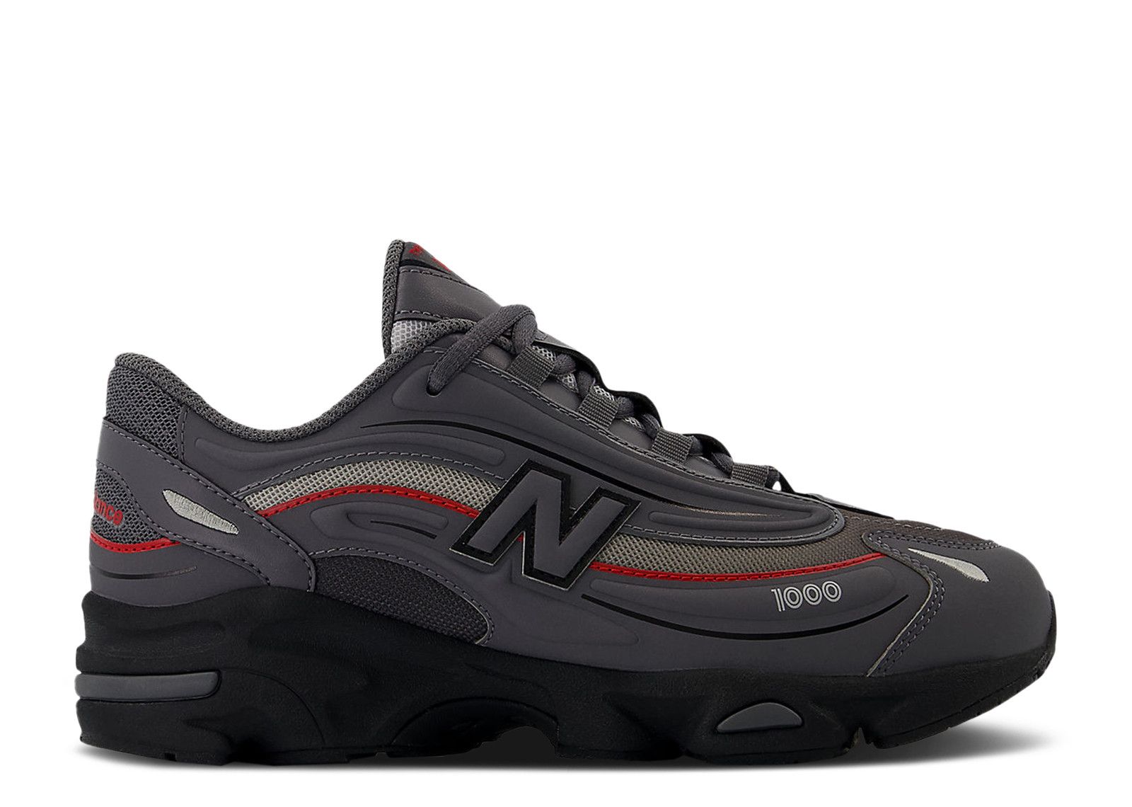 New Balance 1000 Big Kid 'Grey Red' JD Exclusive