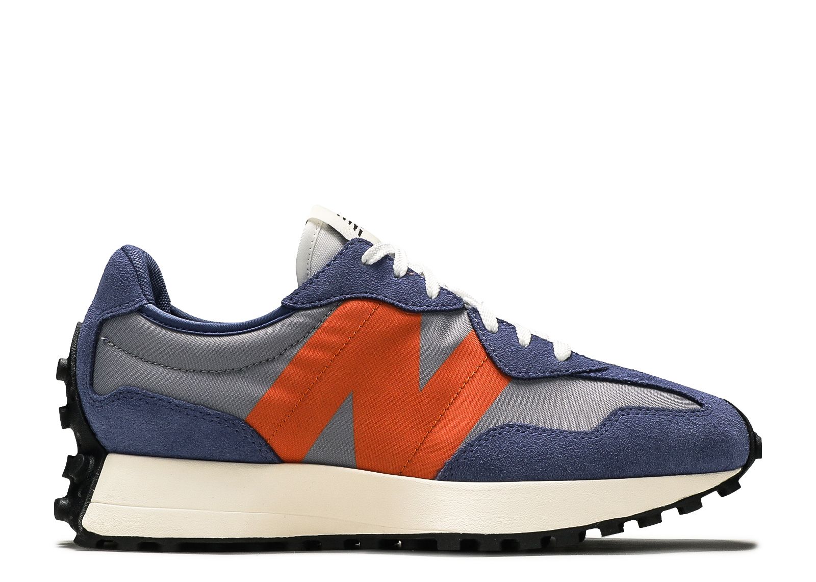 New Balance Wmns 327 'Magnetic Blue Varsity Orange'