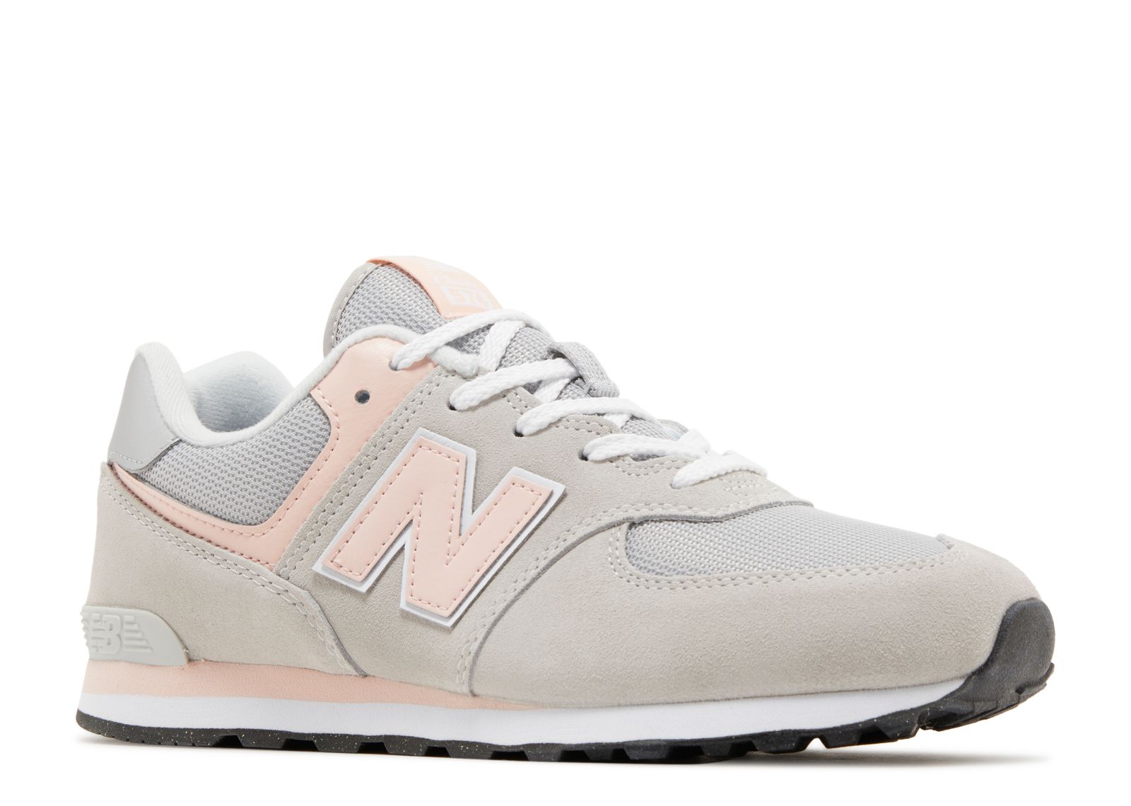 New Balance 574 Big Kid Wide 'Core Pack - Rain Cloud Pink Haze'