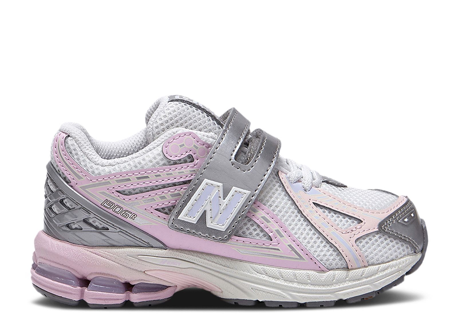 New Balance 1906R Hook & Loop Little Kid Wide 'Pink Silver'