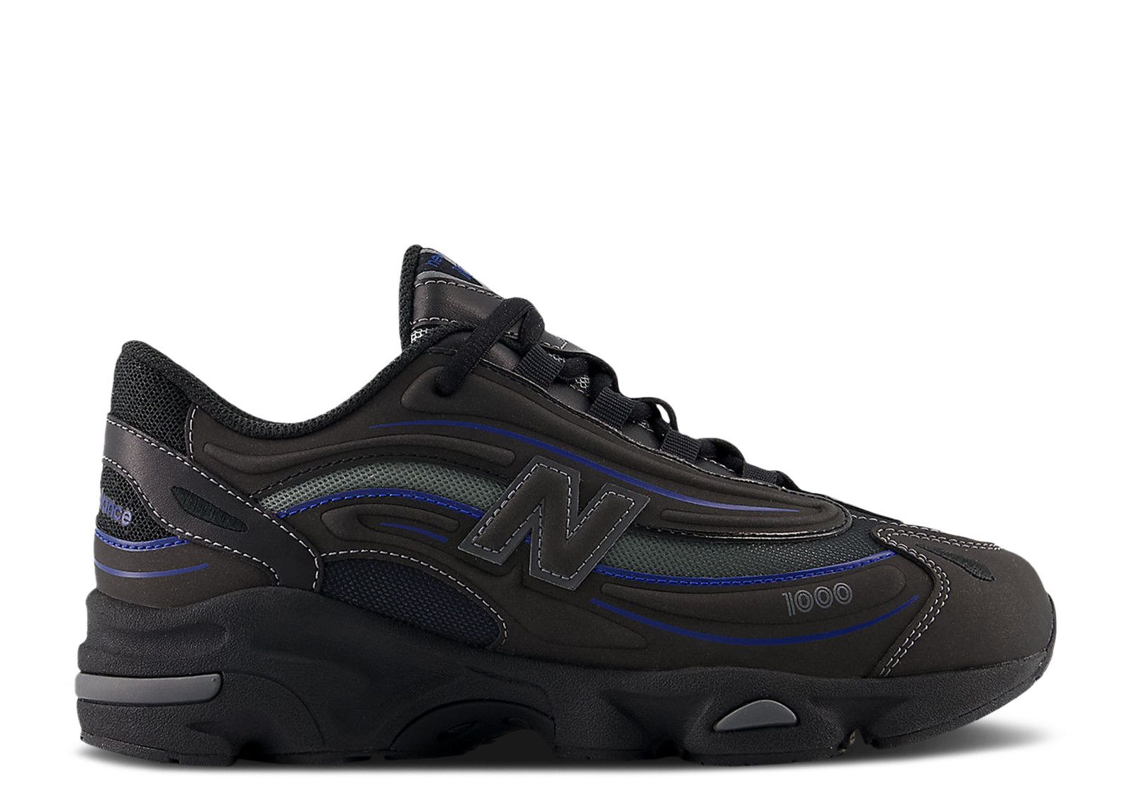 New Balance 1000 Big Kid 'Black Royal Blue' JD Exclusive