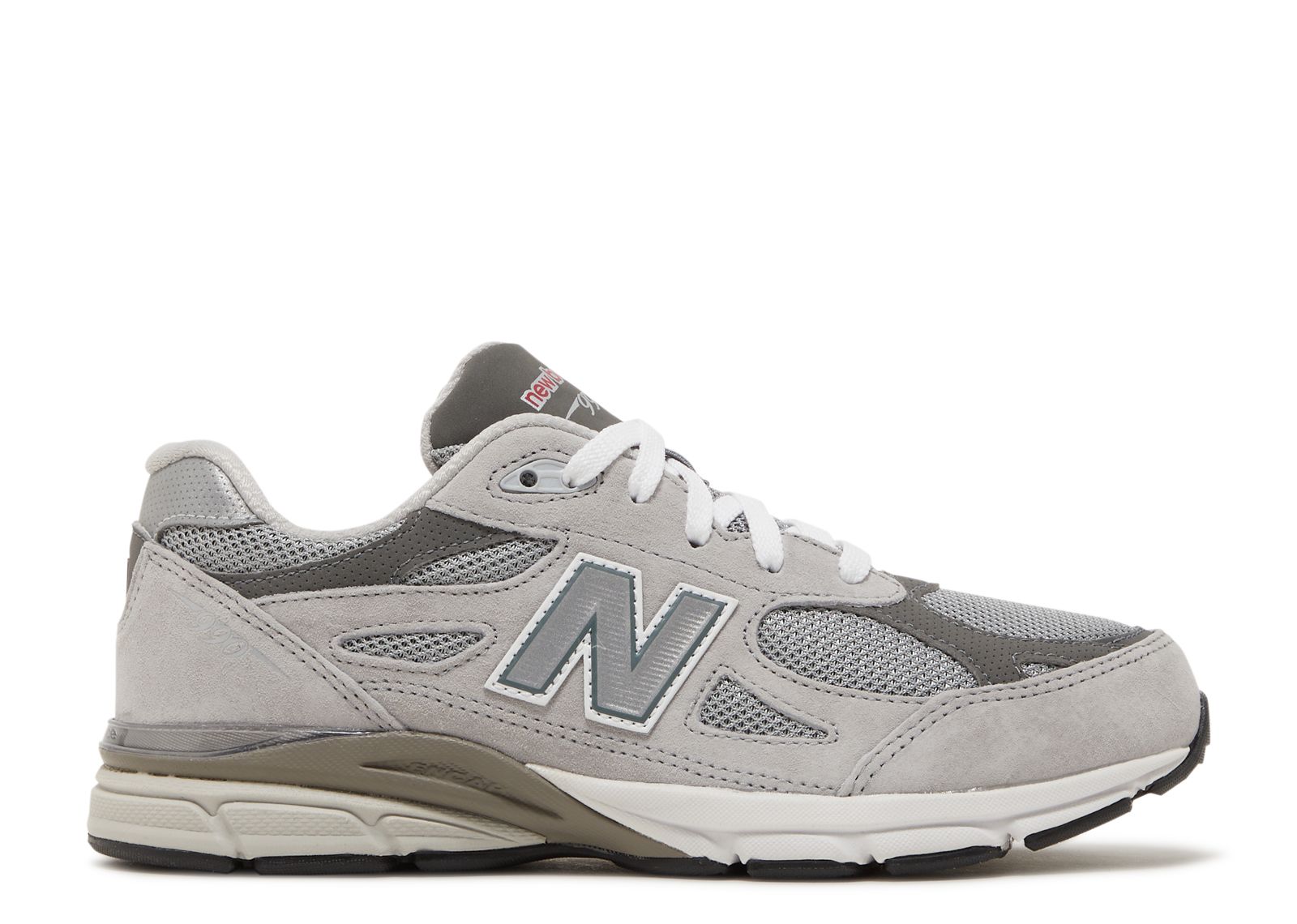 New Balance 990v3 Big Kid Wide 'Grey'