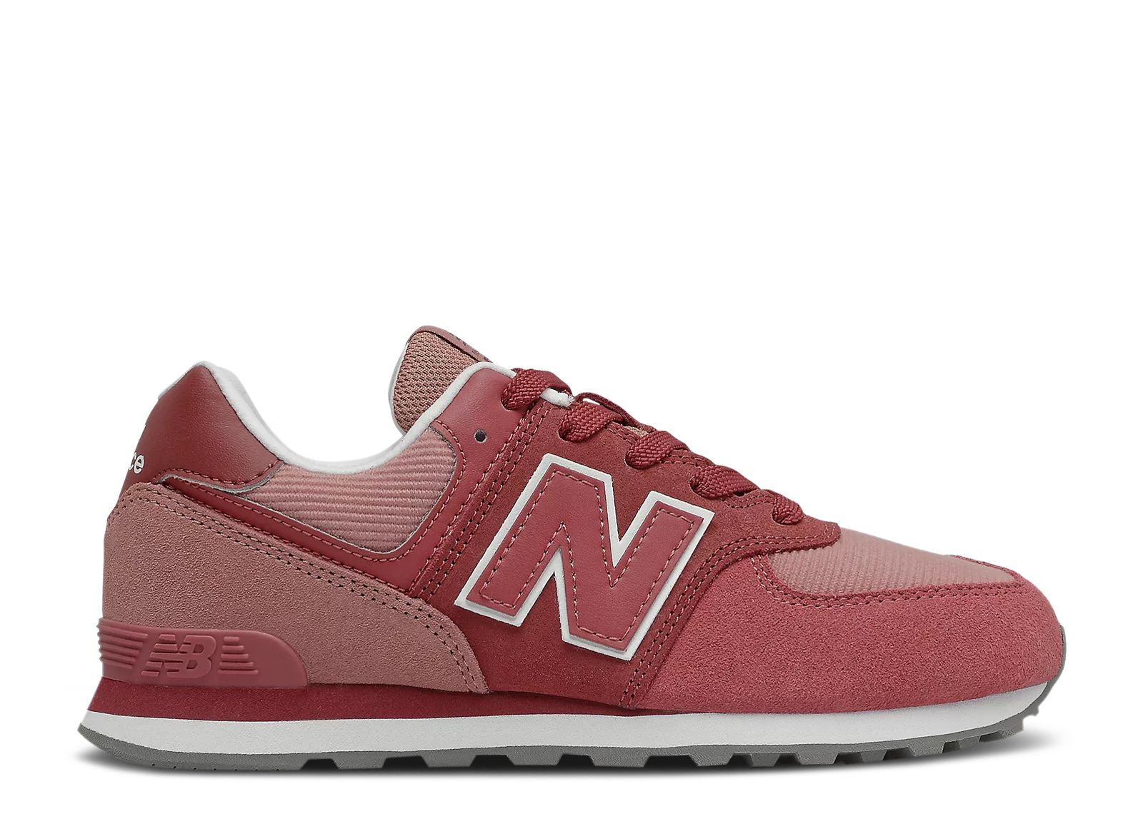 New Balance 574 Big Kid 'Deep Earth Red'
