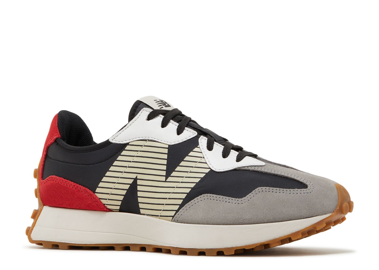 New Balance 327 'Black Team Red'
