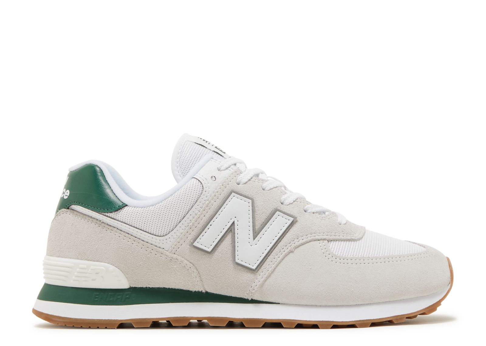 New Balance 574 'White Green Gum'