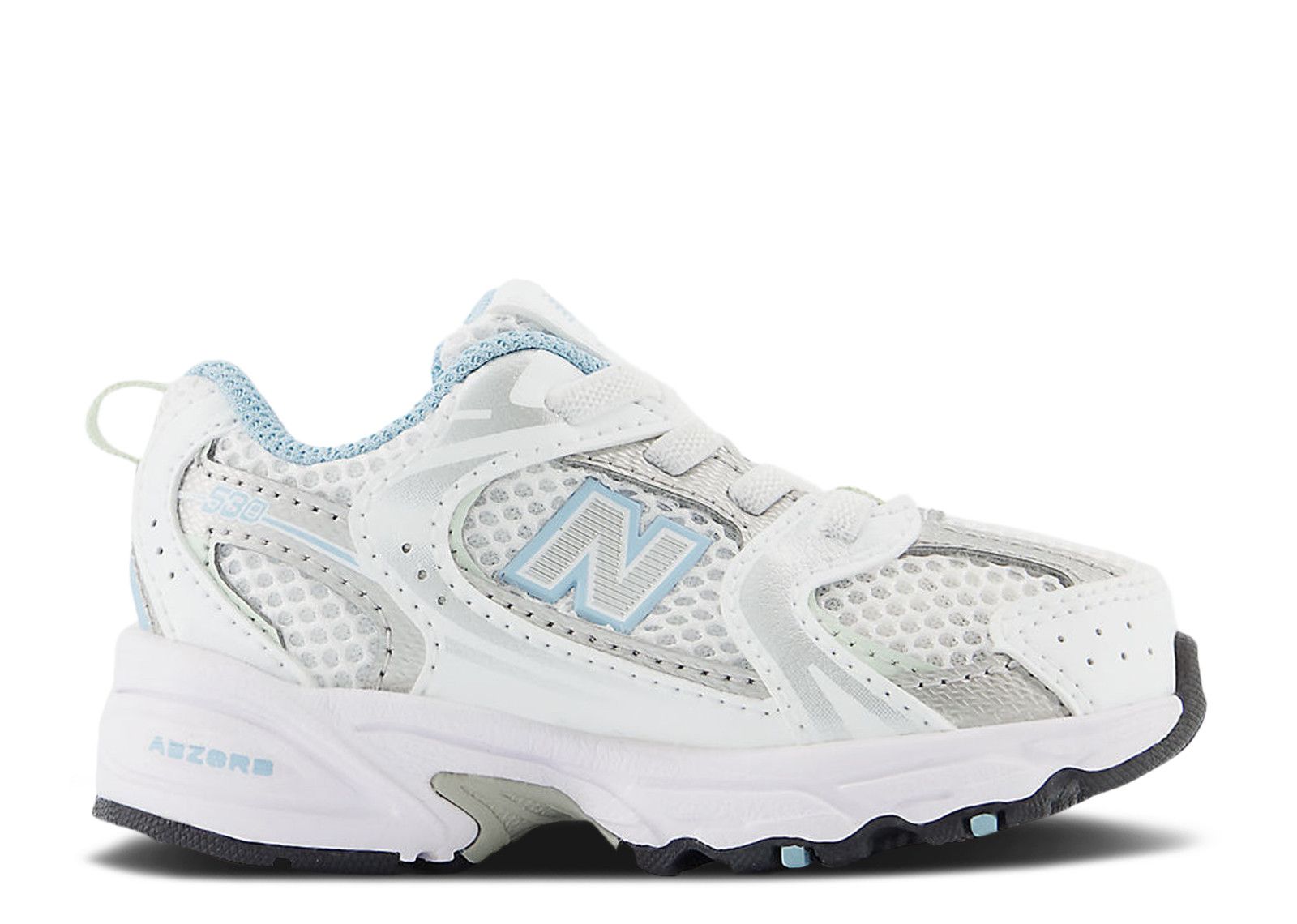 New Balance 530 Bungee Toddler 'White Chrome Blue'