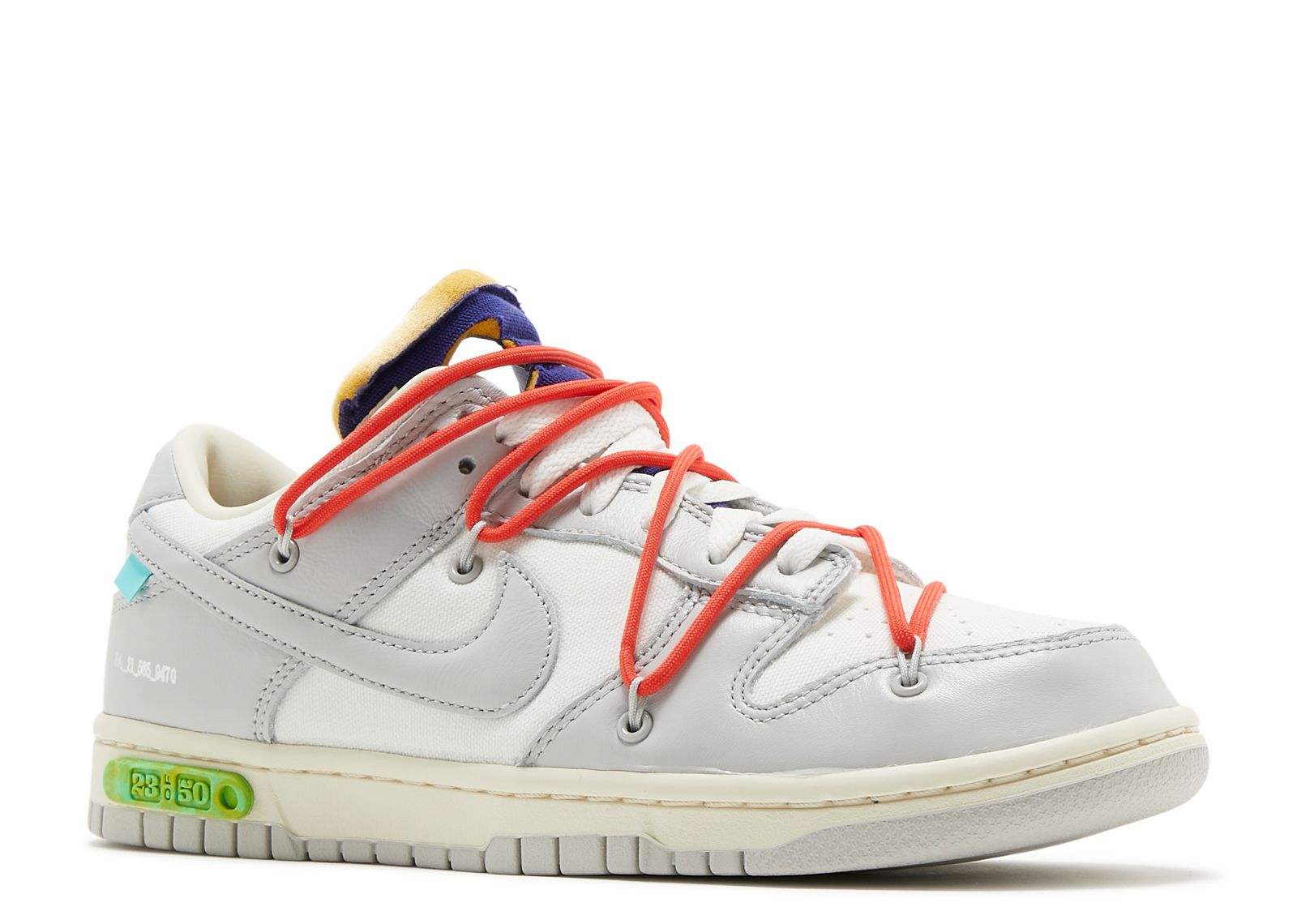 Off-White x Dunk Low 'Lot 23 of 50'