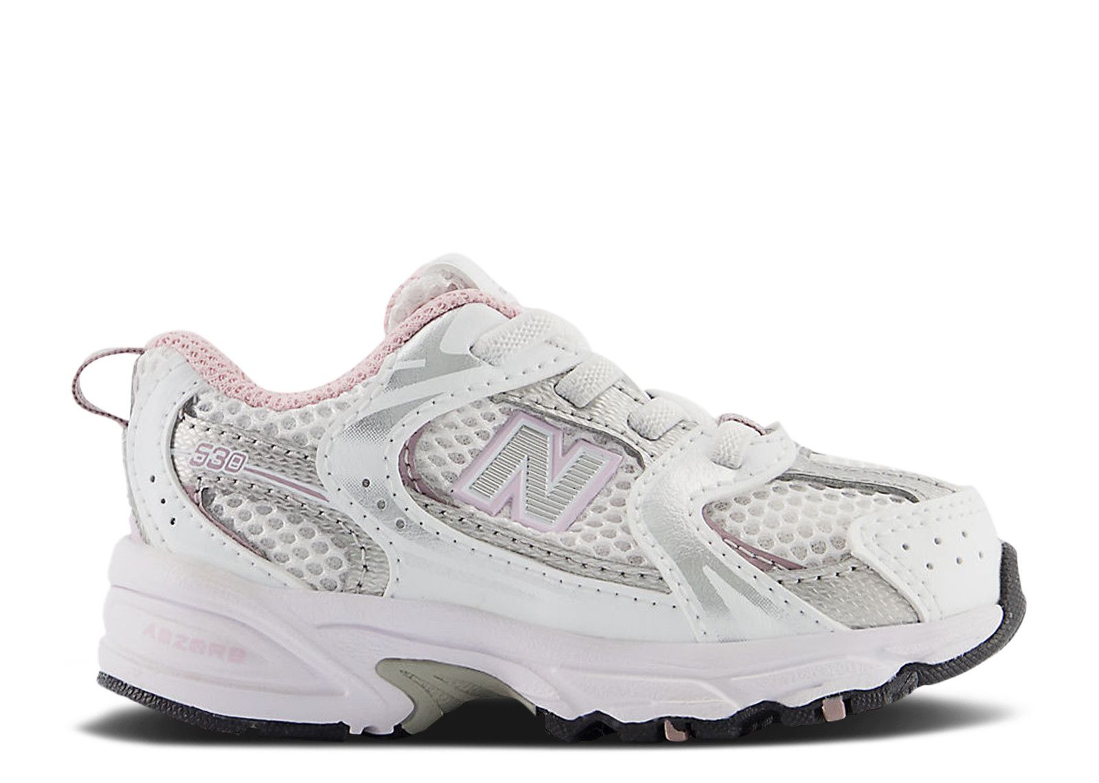New Balance 530 Bungee Toddler 'White Mid Century Pink'