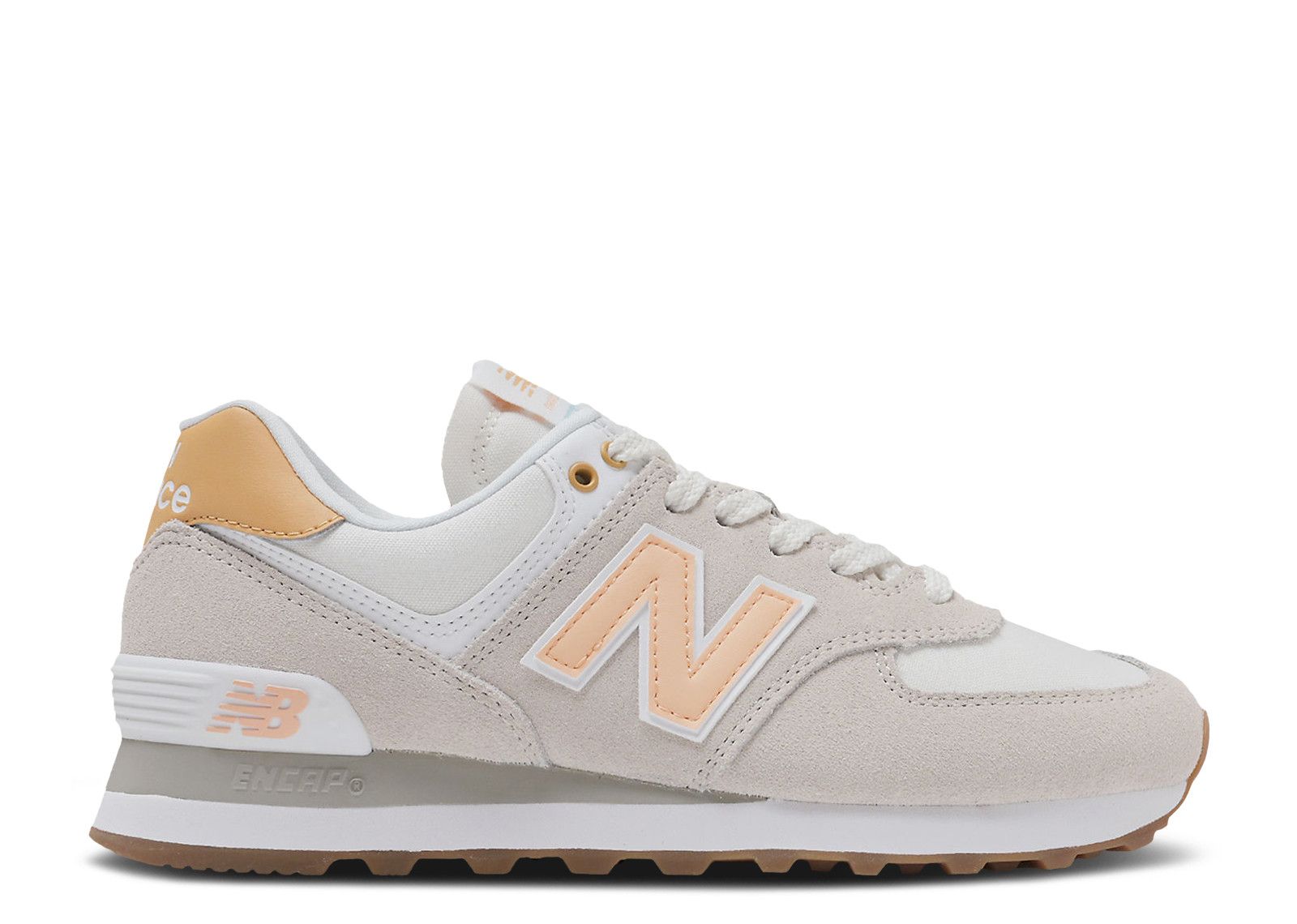 New Balance Wmns 574 'Timberwolf Alpha Orange'