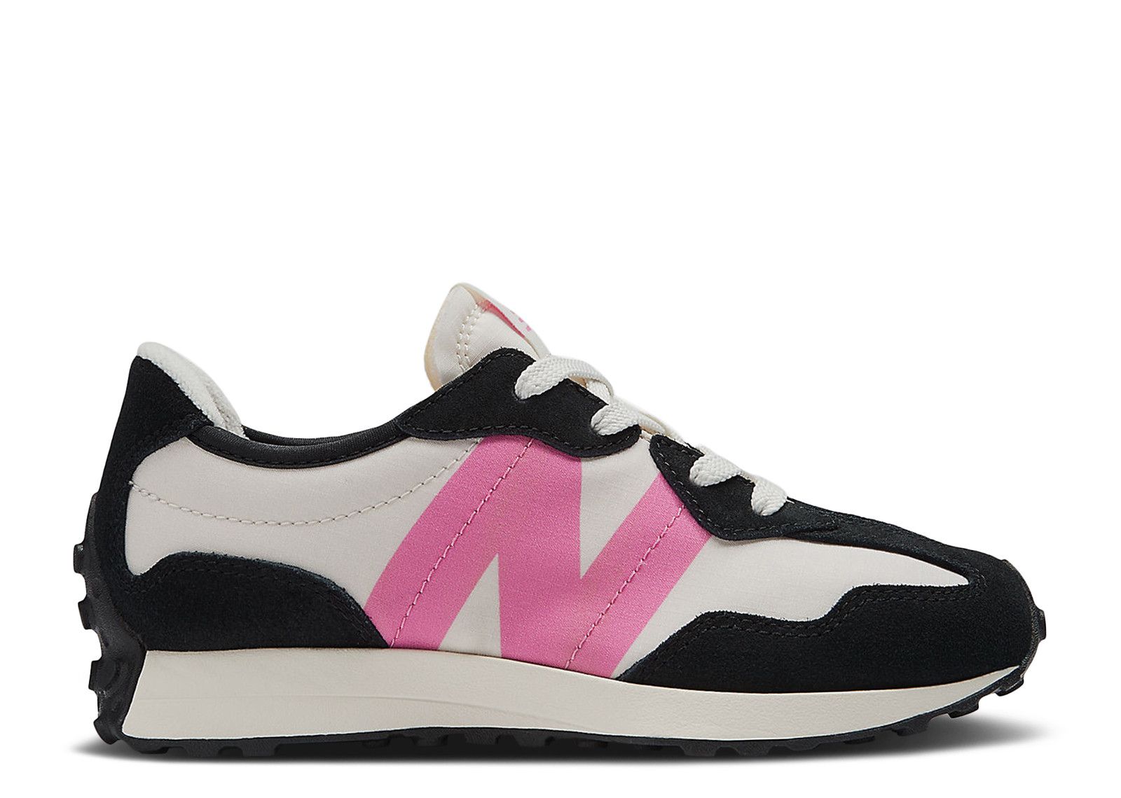 New Balance 327 Little Kid Wide 'Black Real Pink'