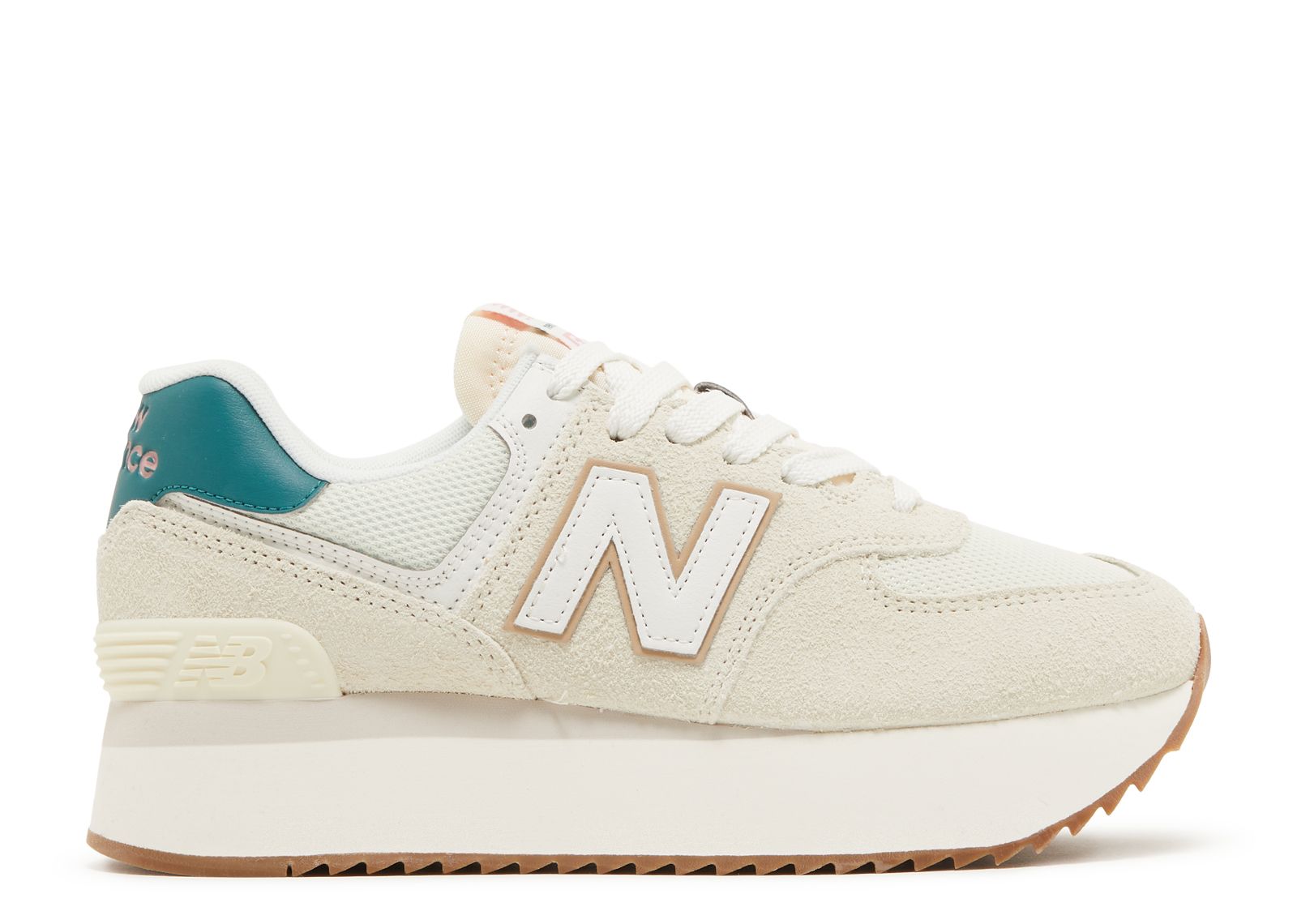New Balance Wmns 574+ 'Turtledove Vintage Teal'