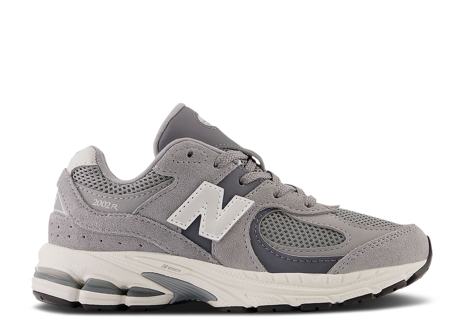 New Balance 2002R Little Kid Wide 'Steel Lead'