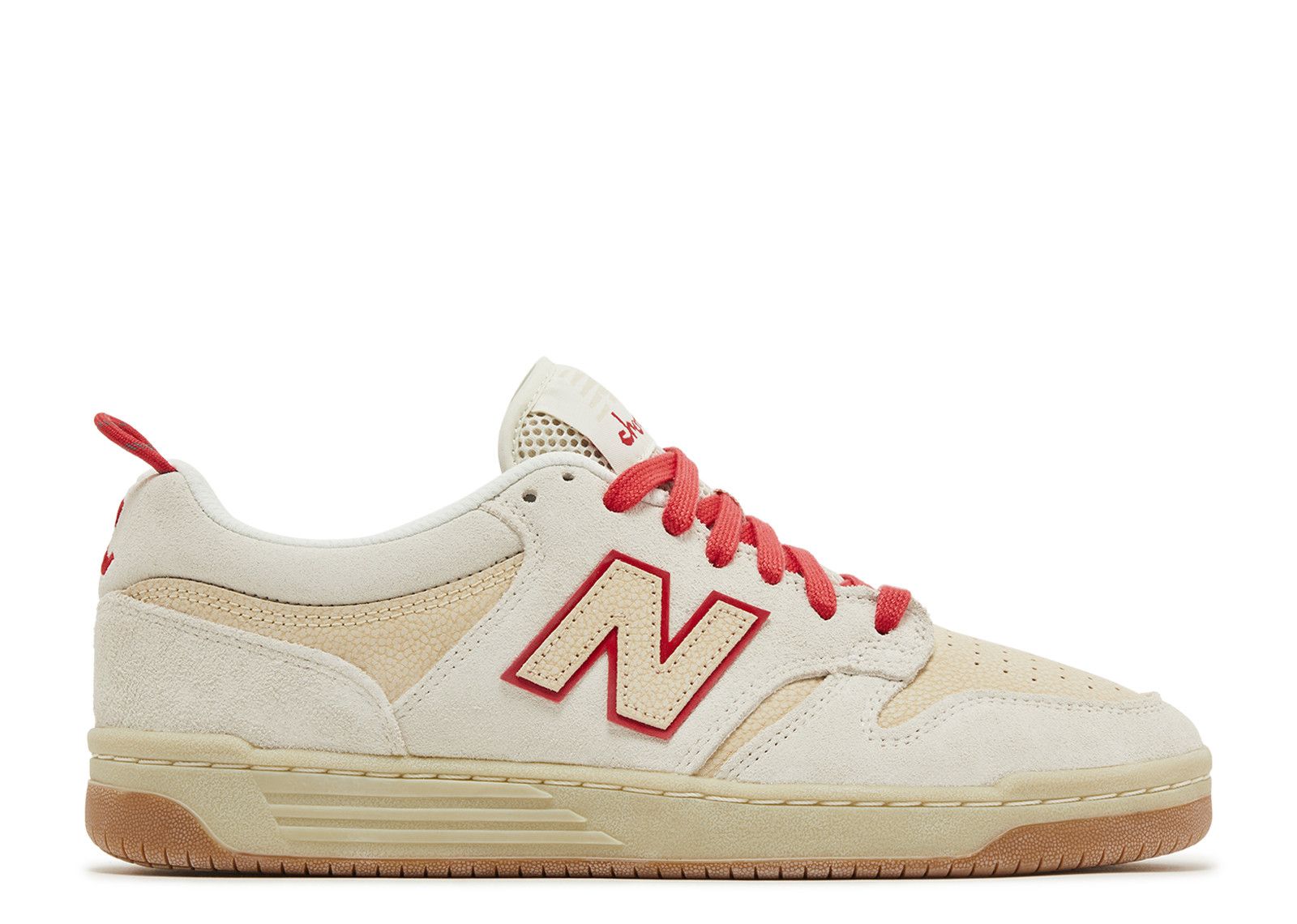 New Balance Chocolate Skateboards x Numeric 480 'Sea Salt Red'