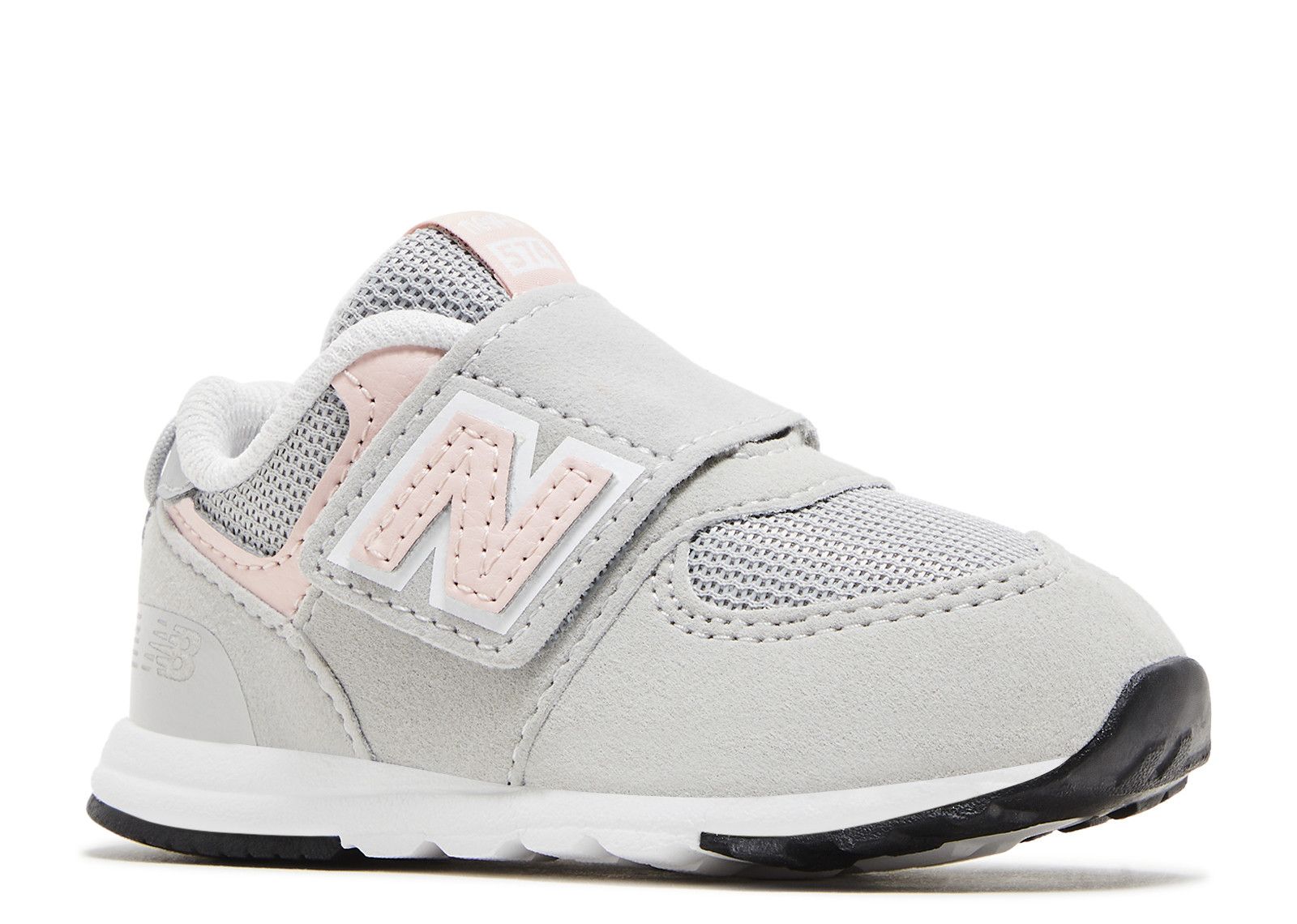 New Balance 574 New-B Hook & Loop Toddler 'Rain Cloud Pink Haze'