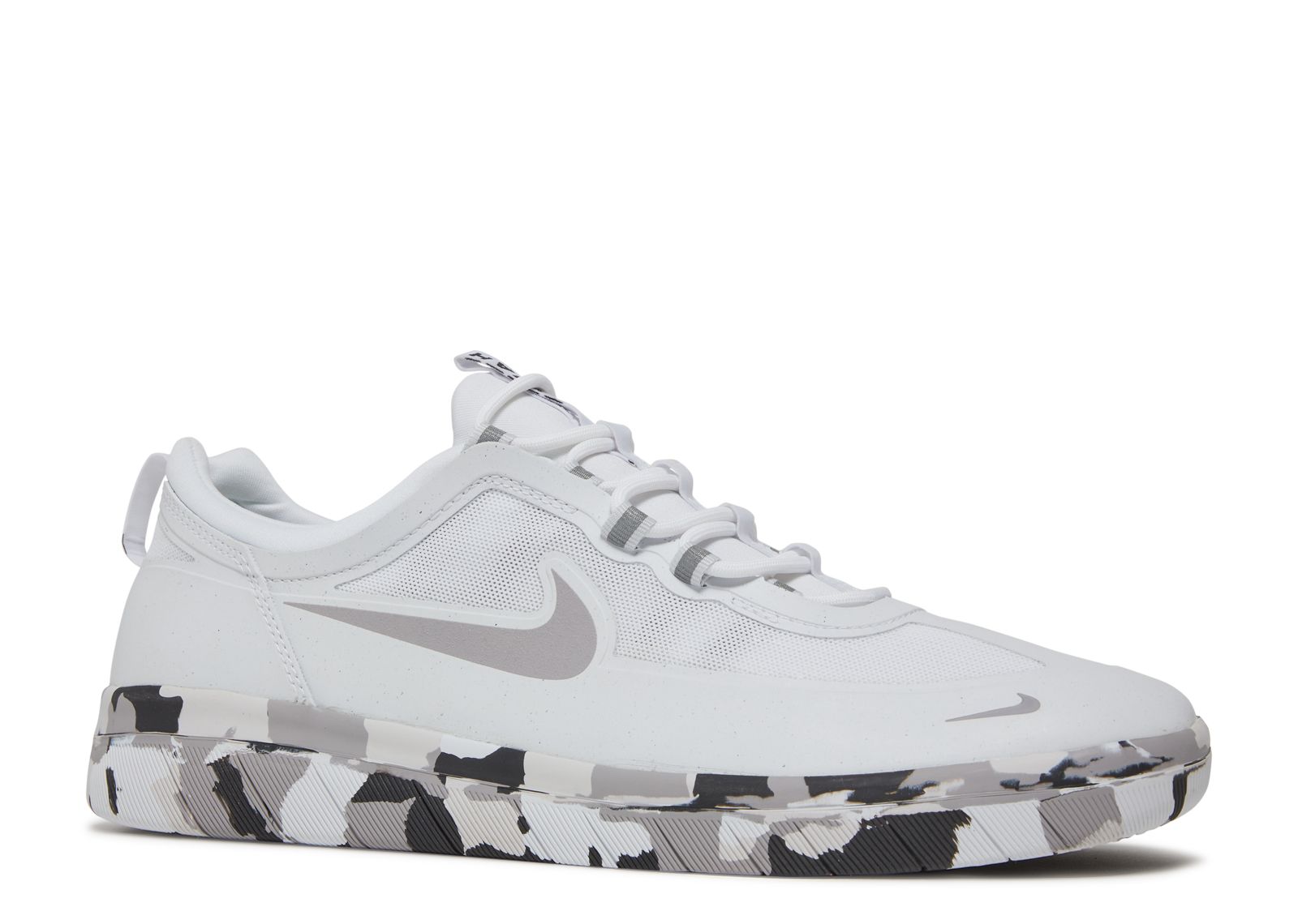 Nyjah Free 2 SB 'White Grey Camo'