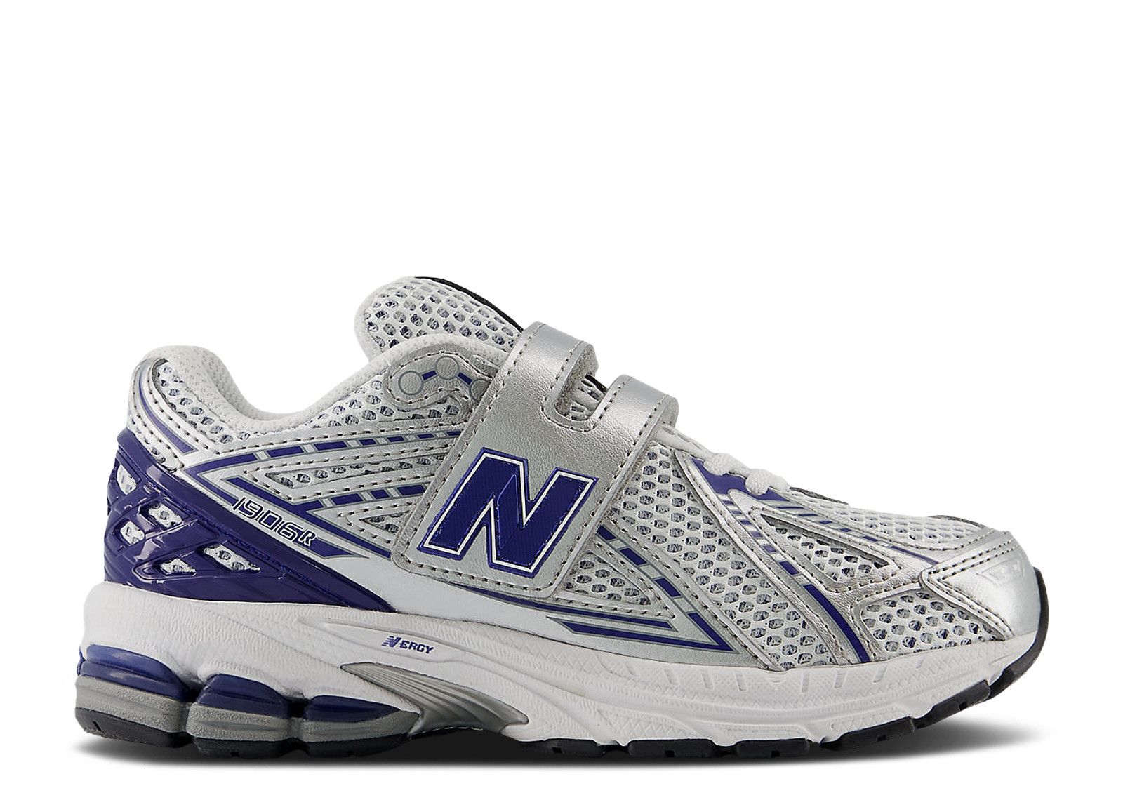 New Balance 1906R Hook & Loop Little Kid Wide 'Metallic Silver Dark Indigo'