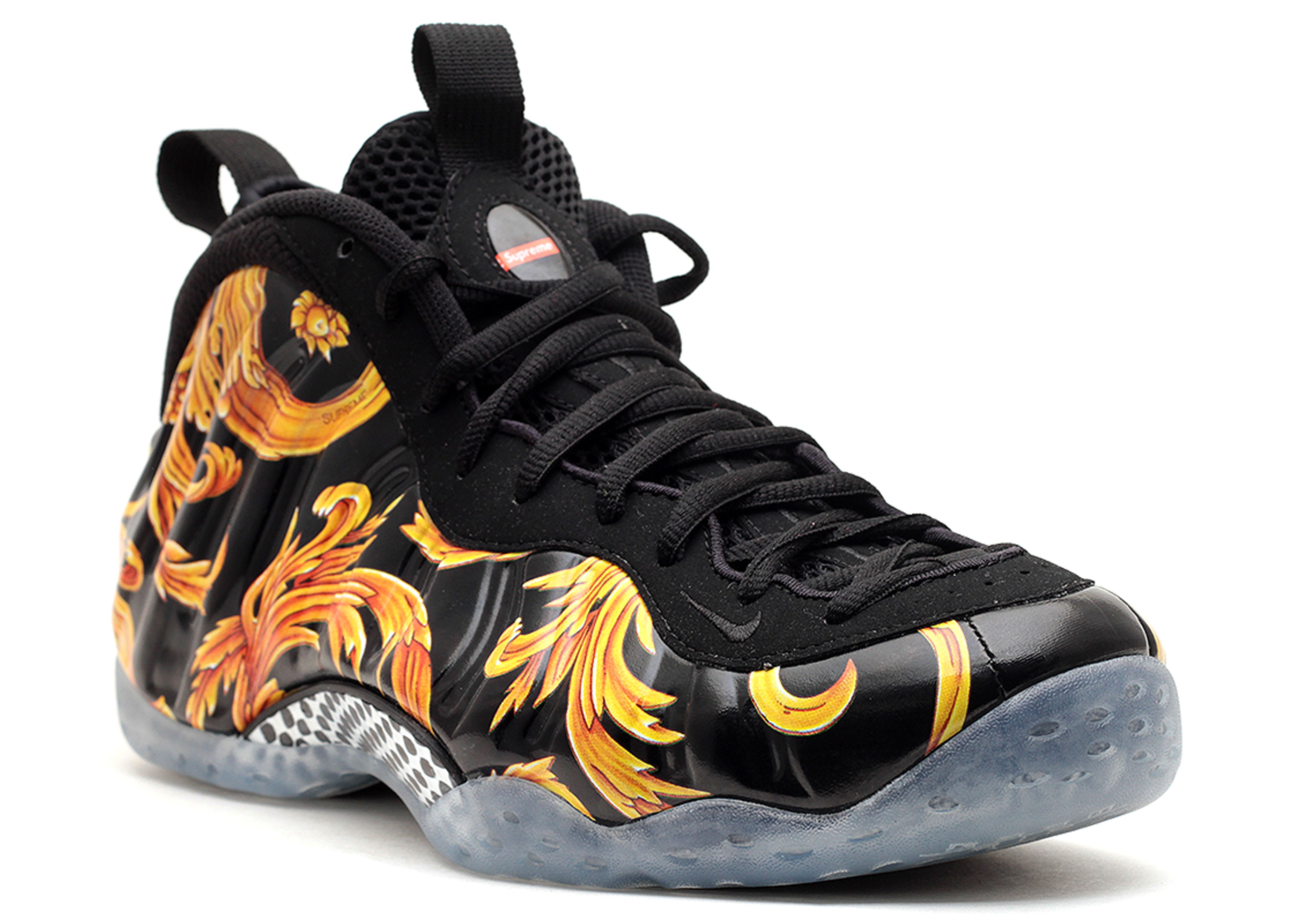 Supreme x Air Foamposite One SP 'Black'