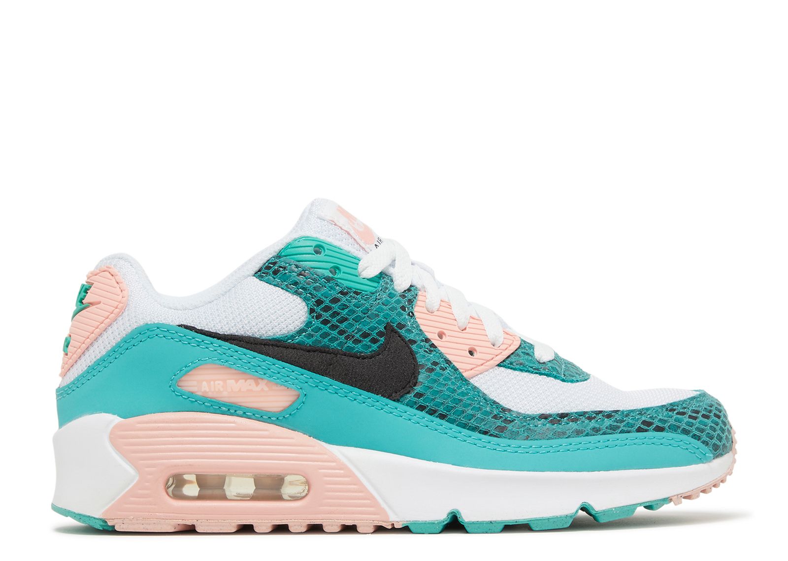 Air Max 90 GS 'Washed Teal Snakeskin'