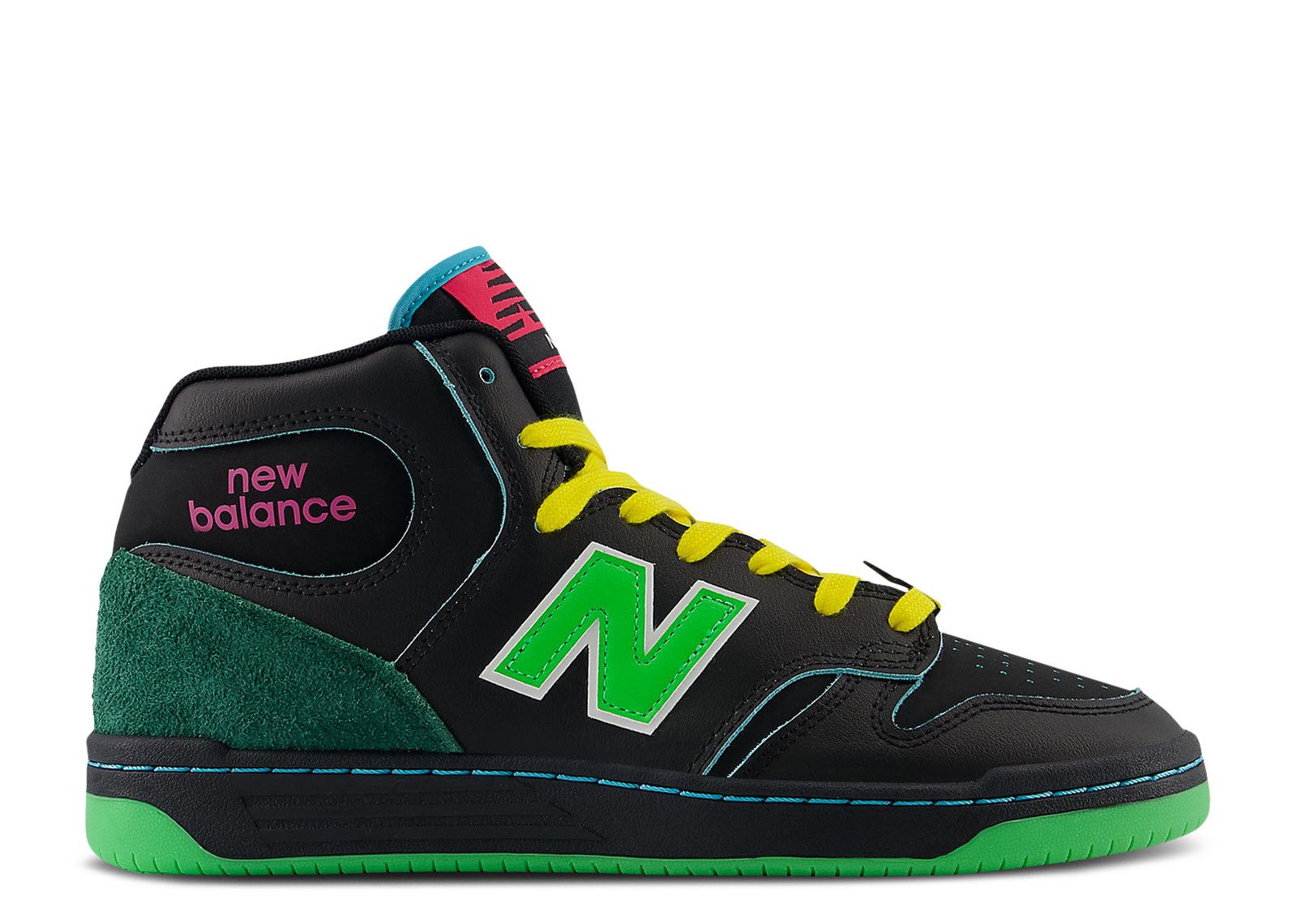 New Balance Natas Kuapas x Numeric 480 High 'Black Lime Green'