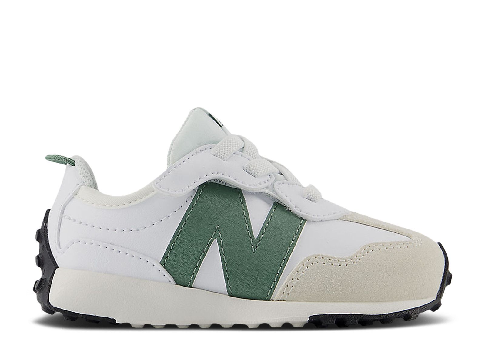 New Balance 327 New-B Hook & Loop Toddler 'White Dark Juniper'