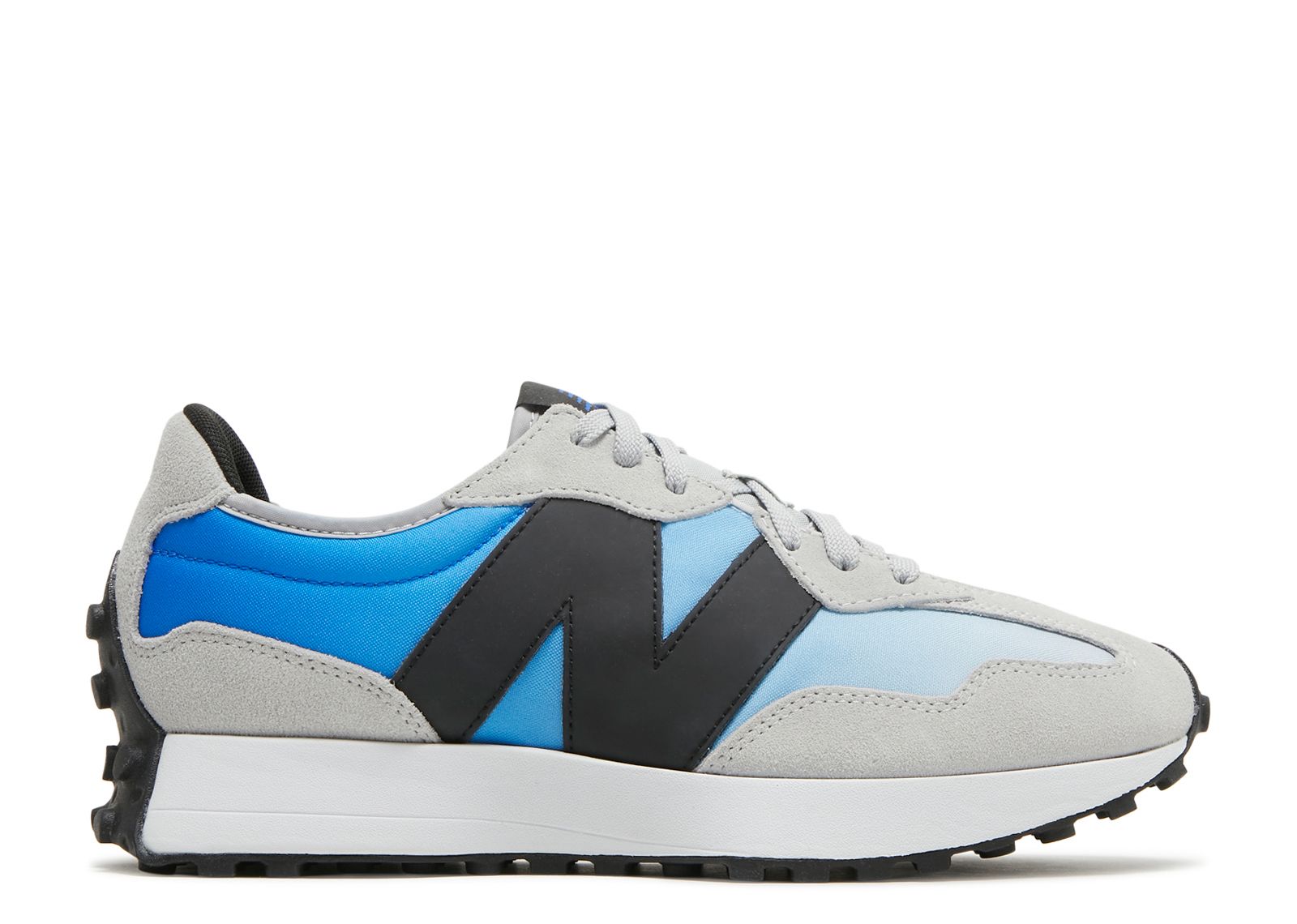 New Balance 327 'Light Aluminum Cobalt Blue'