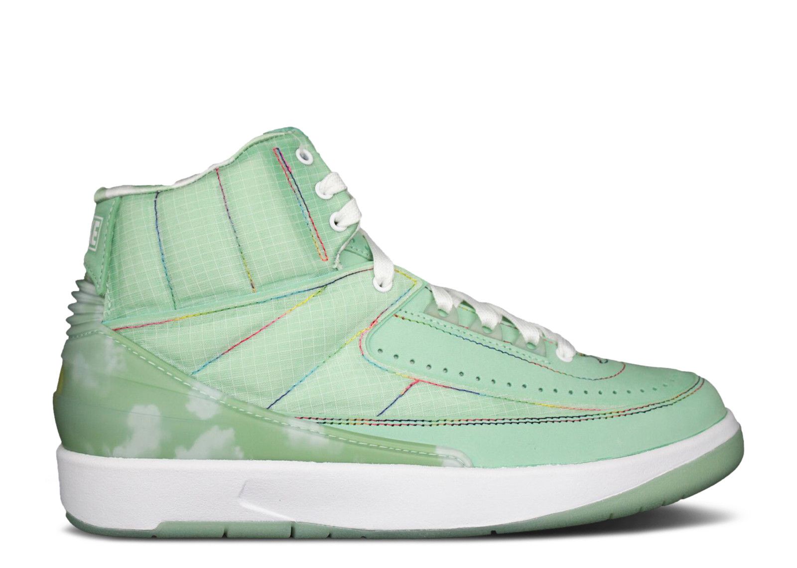 J. Balvin x Jordan 2 Retro SP 'Enamel Green' Sample