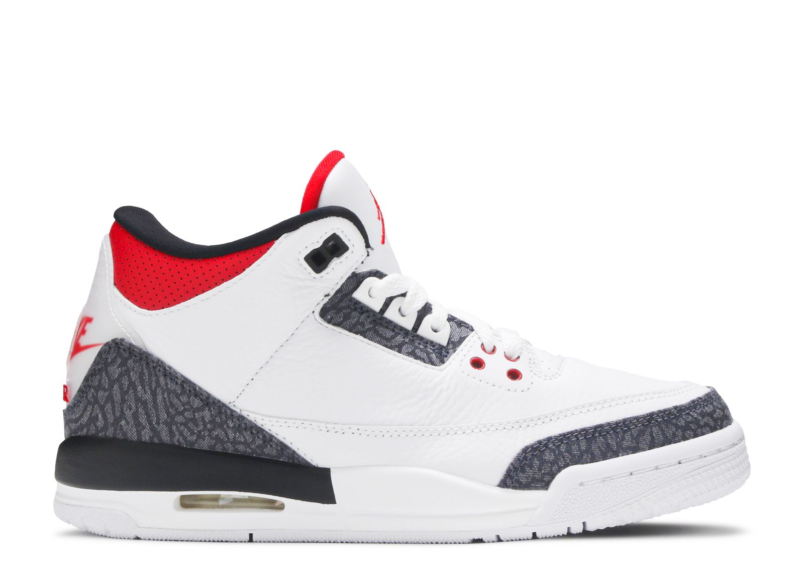 Jordan 3 Retro Denim SE GS 'Fire Red'