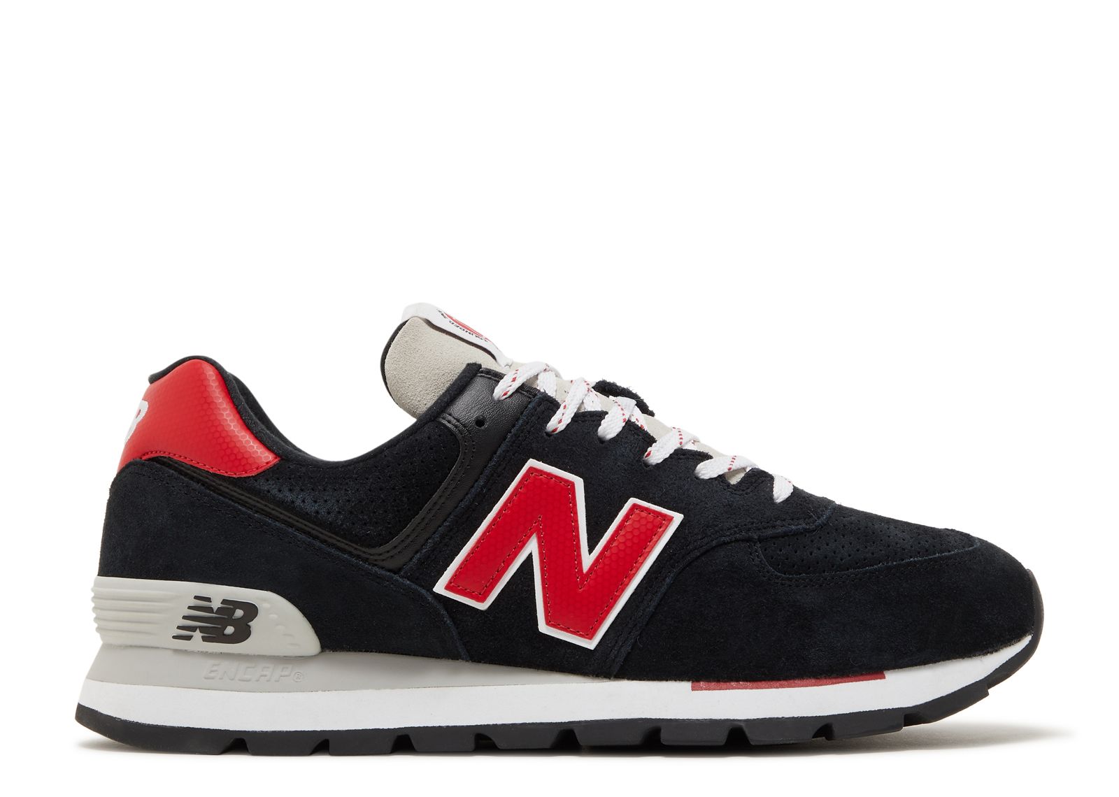 New Balance 574 Rugged 'Black Red'