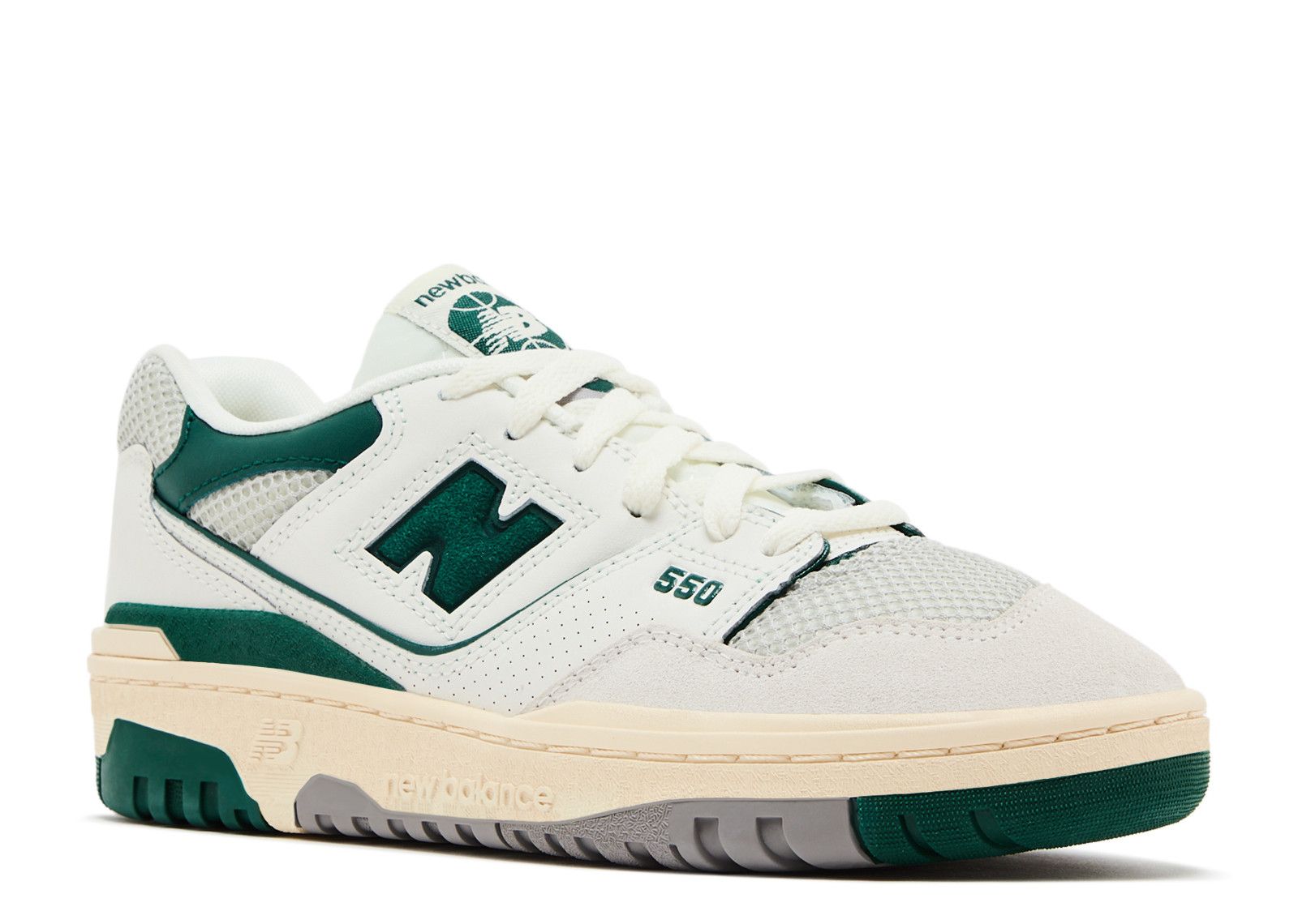 New Balance 550 Big Kid 'Sea Salt Pack - Marsh Green'