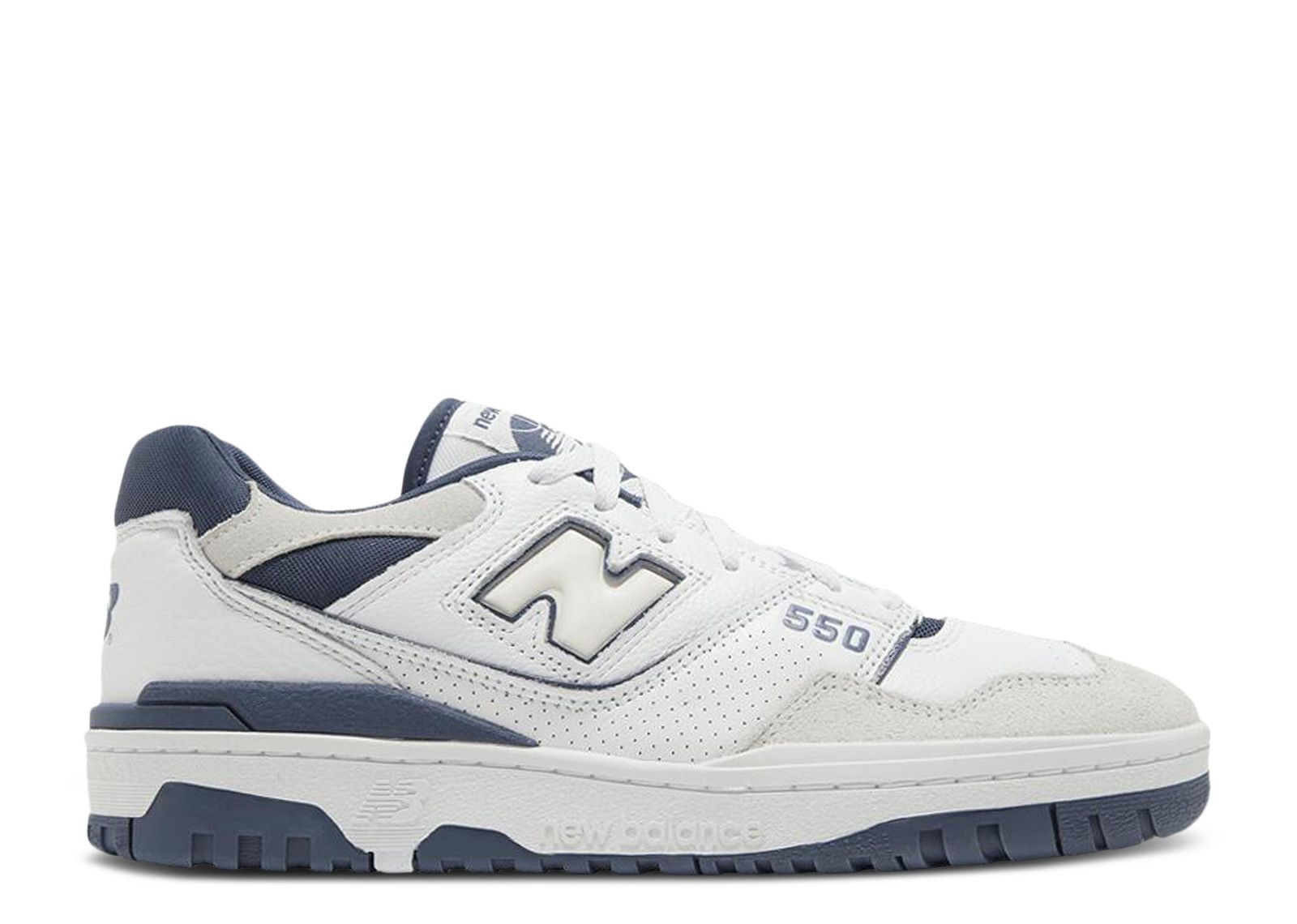New Balance 550 2E Wide 'White Vintage Indigo'