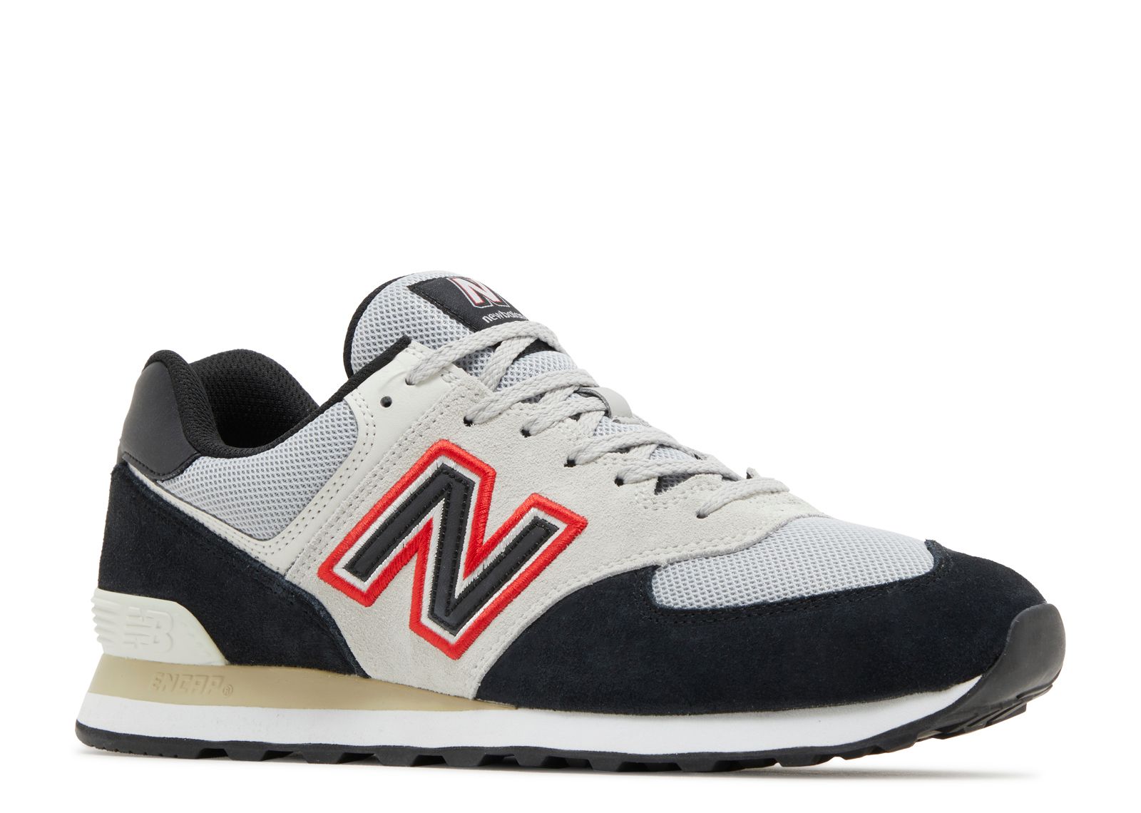 New Balance 574 'White Black Red'