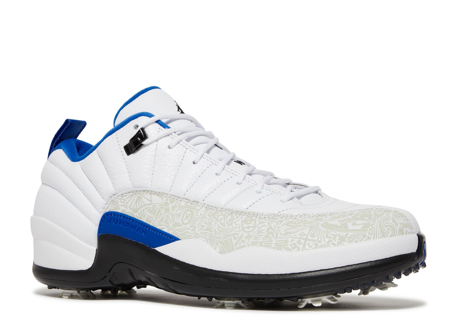 Jordan 12 Low Golf 'White Game Royal'