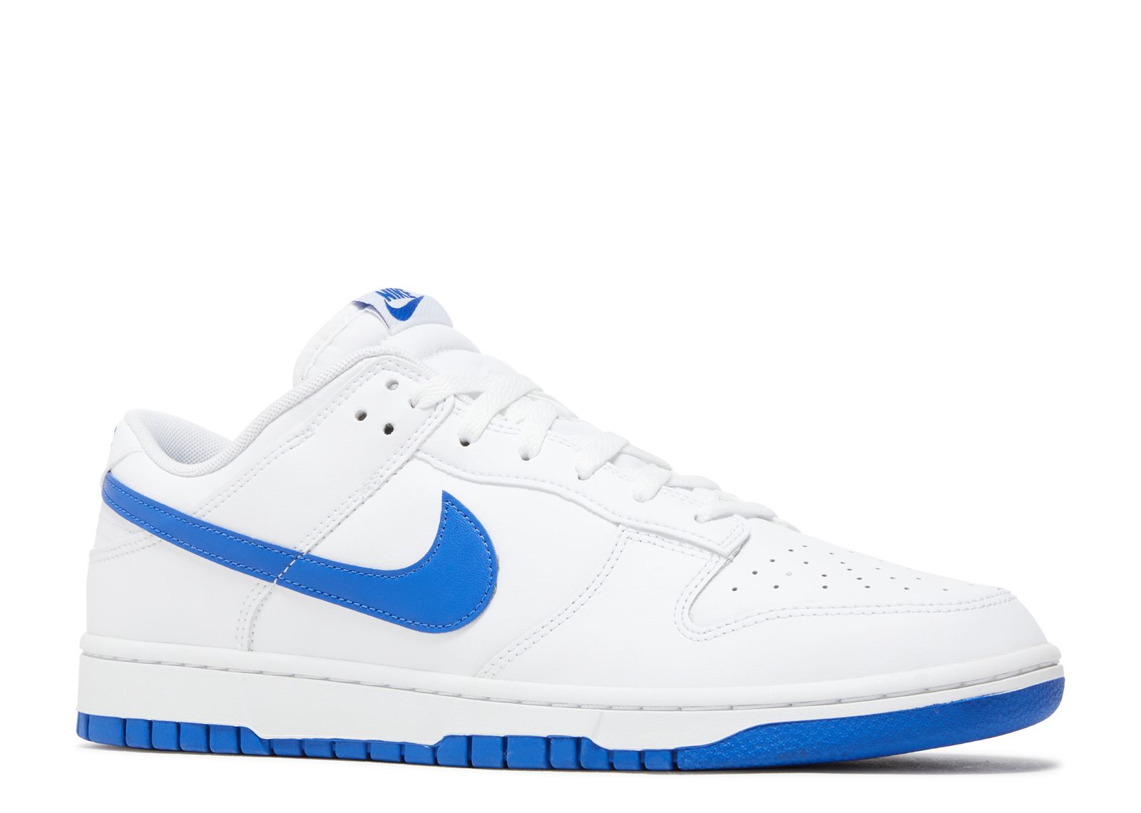 Dunk Low 'White Hyper Royal'