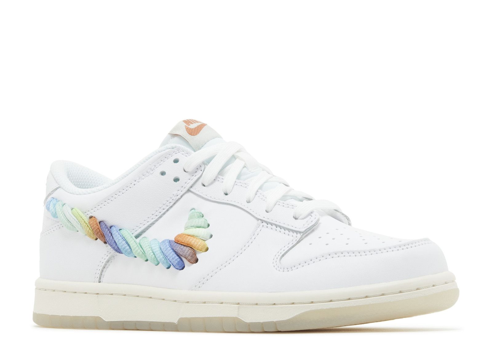 Dunk Low GS 'Rainbow Lace Swoosh'