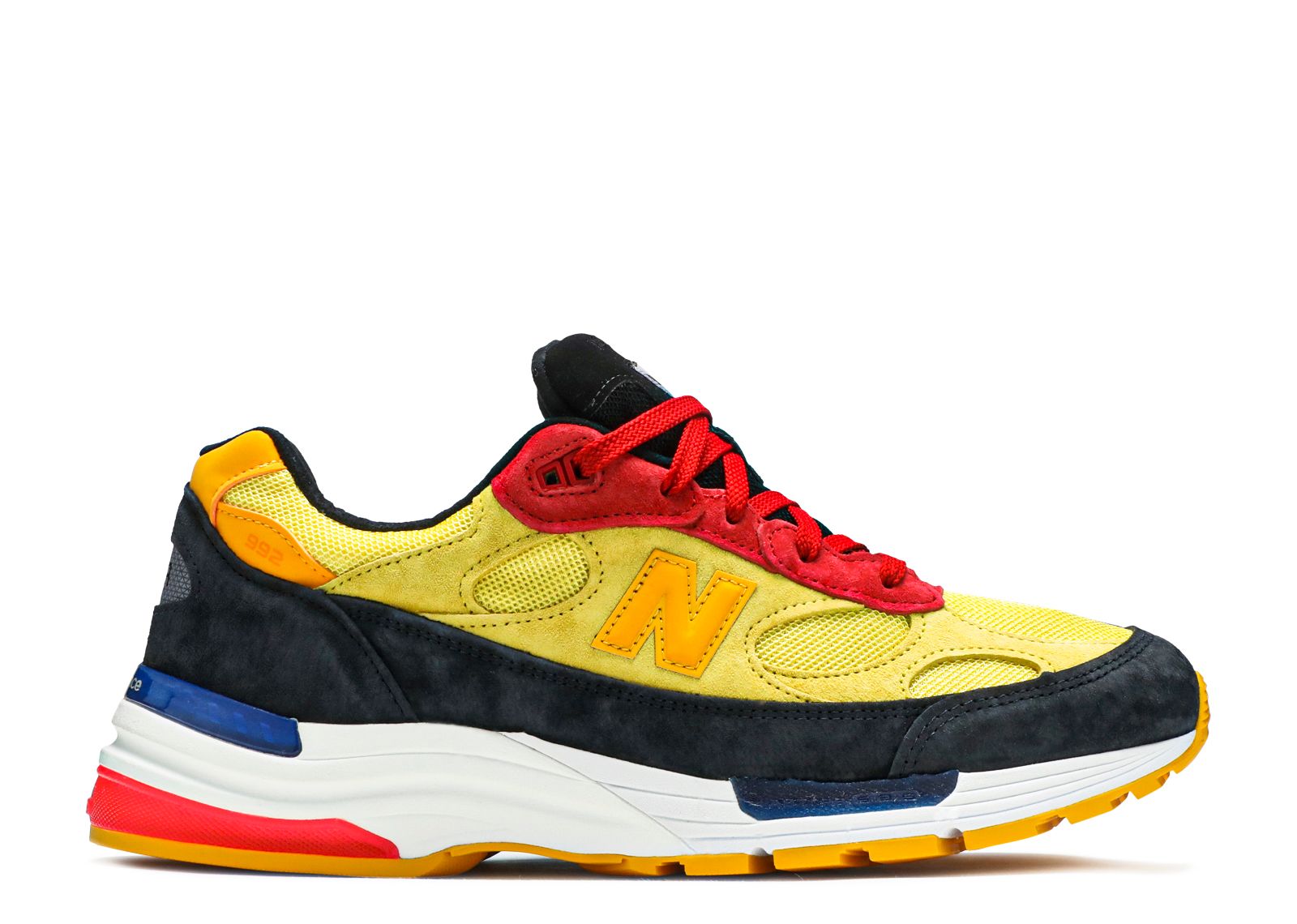 New Balance 992 Made in USA 'Atomic Yellow Red'