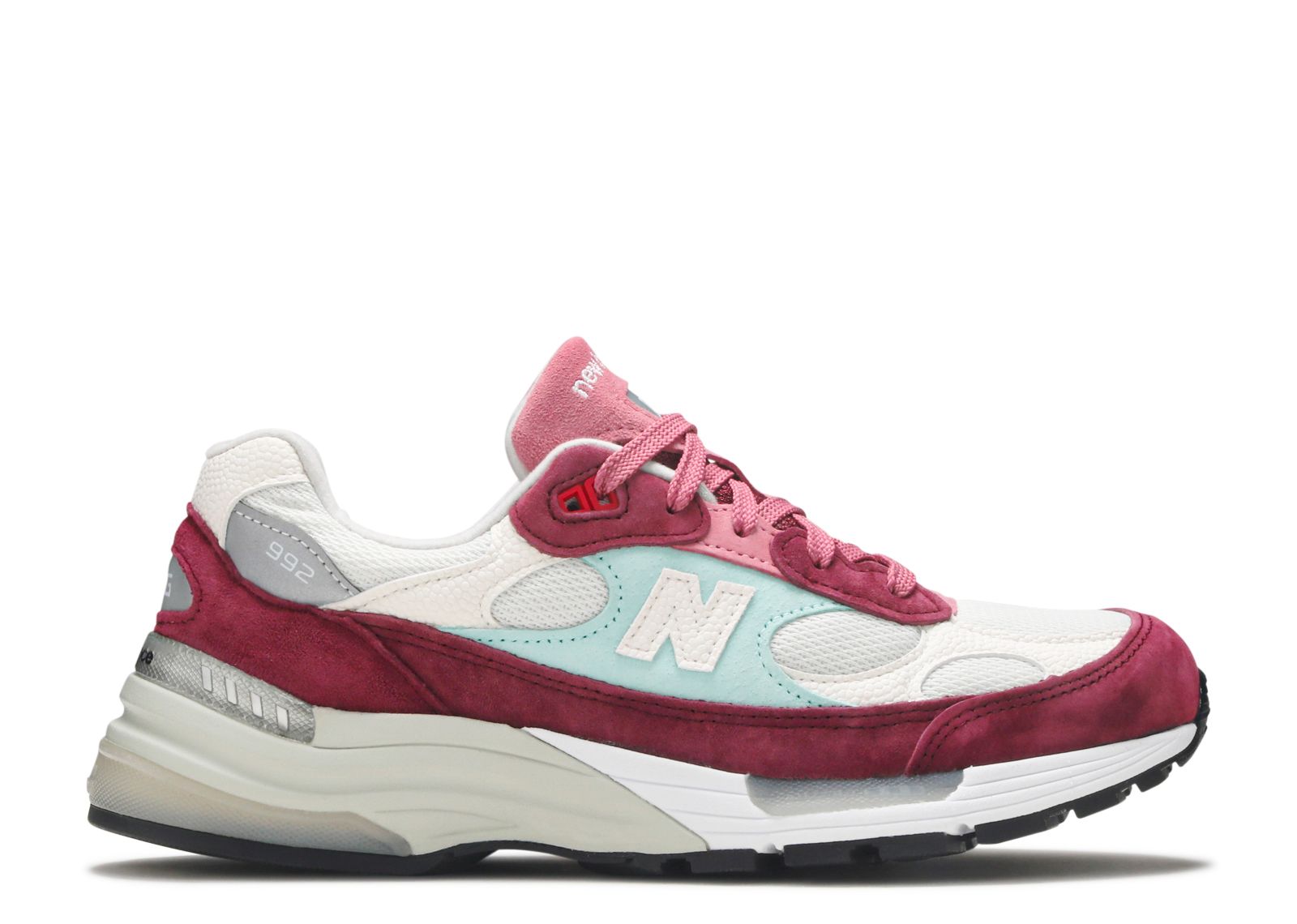 New Balance Kith x 992 Made in USA 'Kithmas Collection - Burgundy Reef'