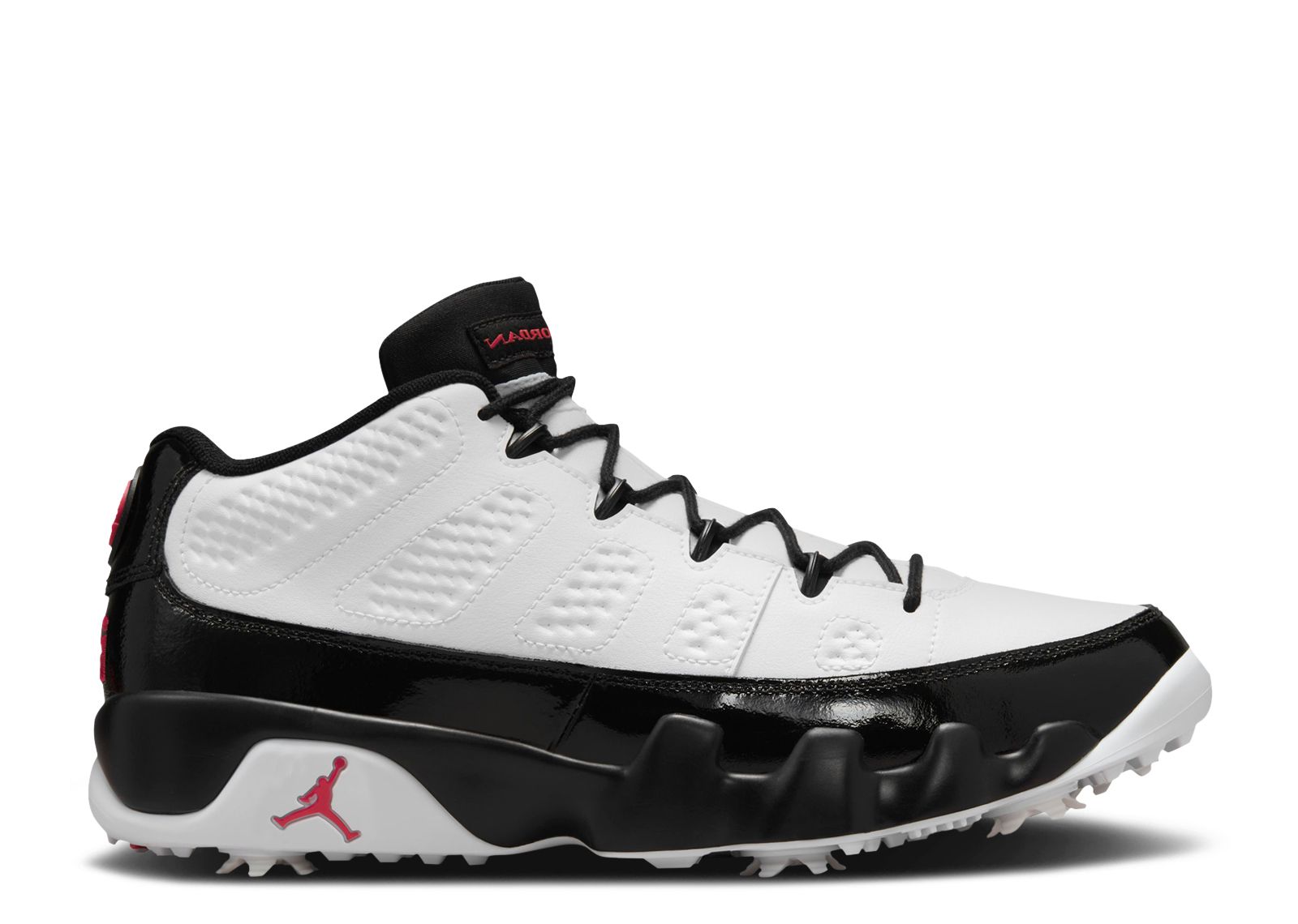 Jordan 9 Low Golf 'White Black True Red'