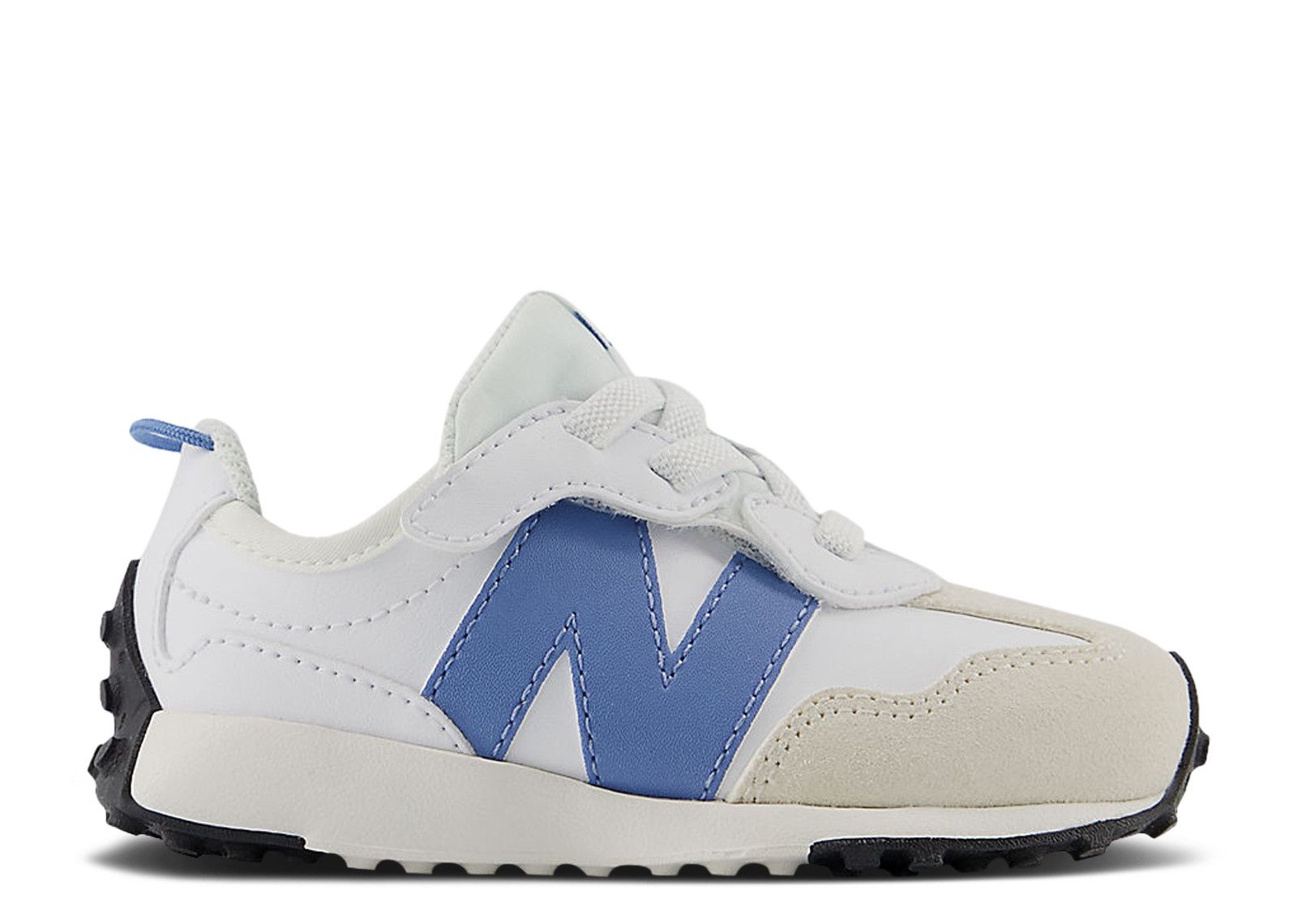 New Balance 327 New-B Hook & Loop Toddler 'White Blue Laguna'