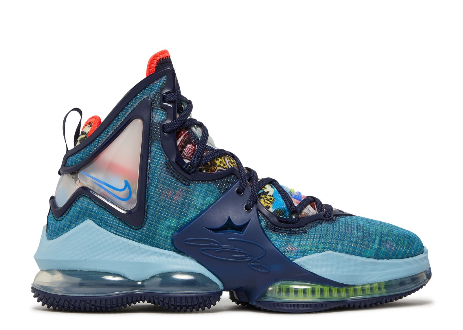 LeBron 19 'Fast Food - Dutch Blue'