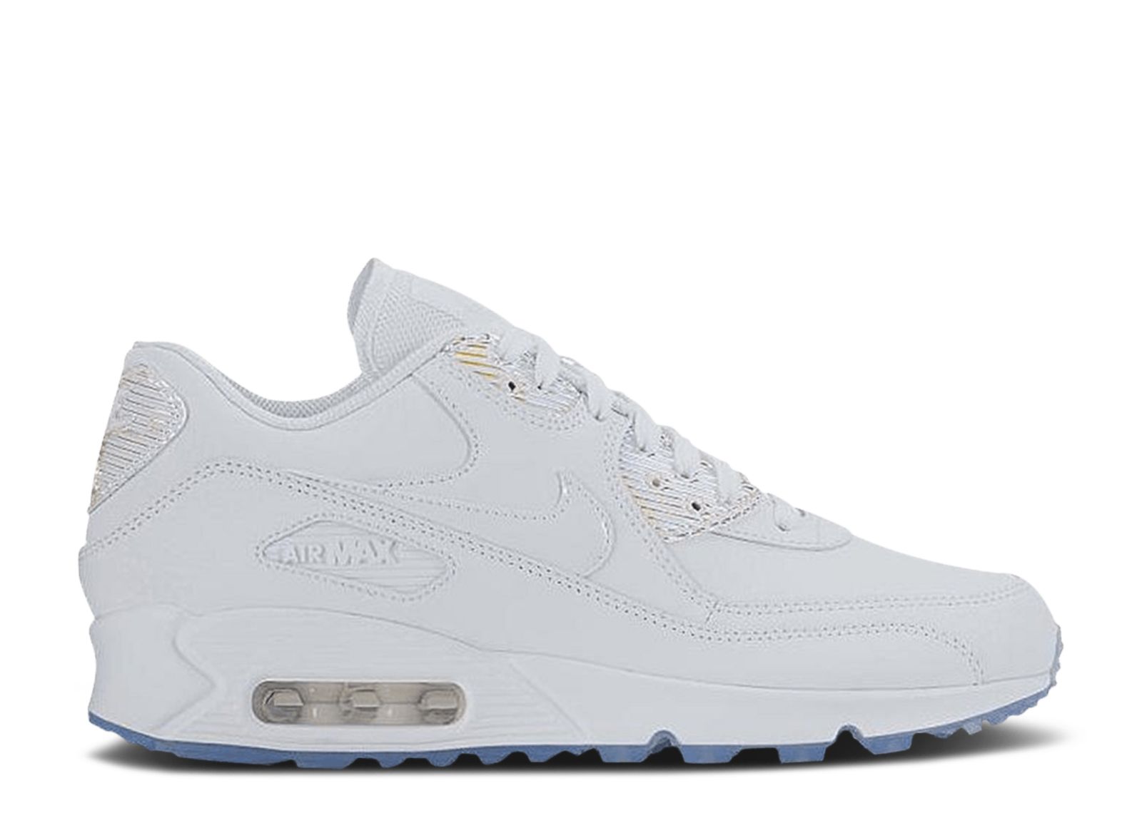 Wmns Air Max 90 Premium 'White Blue Tint'