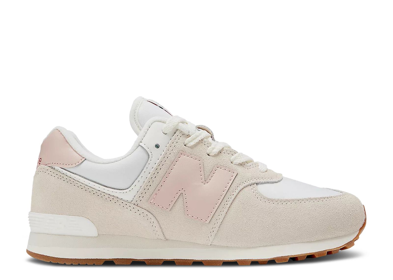 New Balance 574 Big Kid 'Moonbeam Pink Sand'