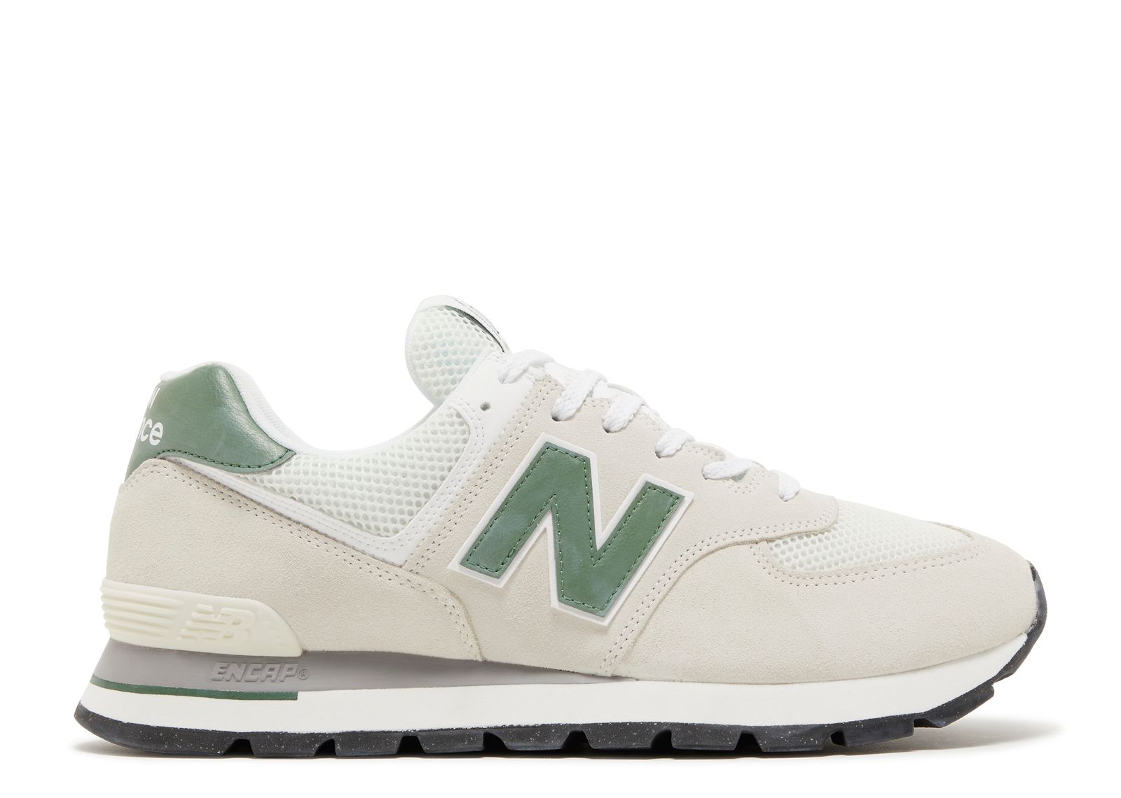 New Balance 574 Rugged 'White Green'