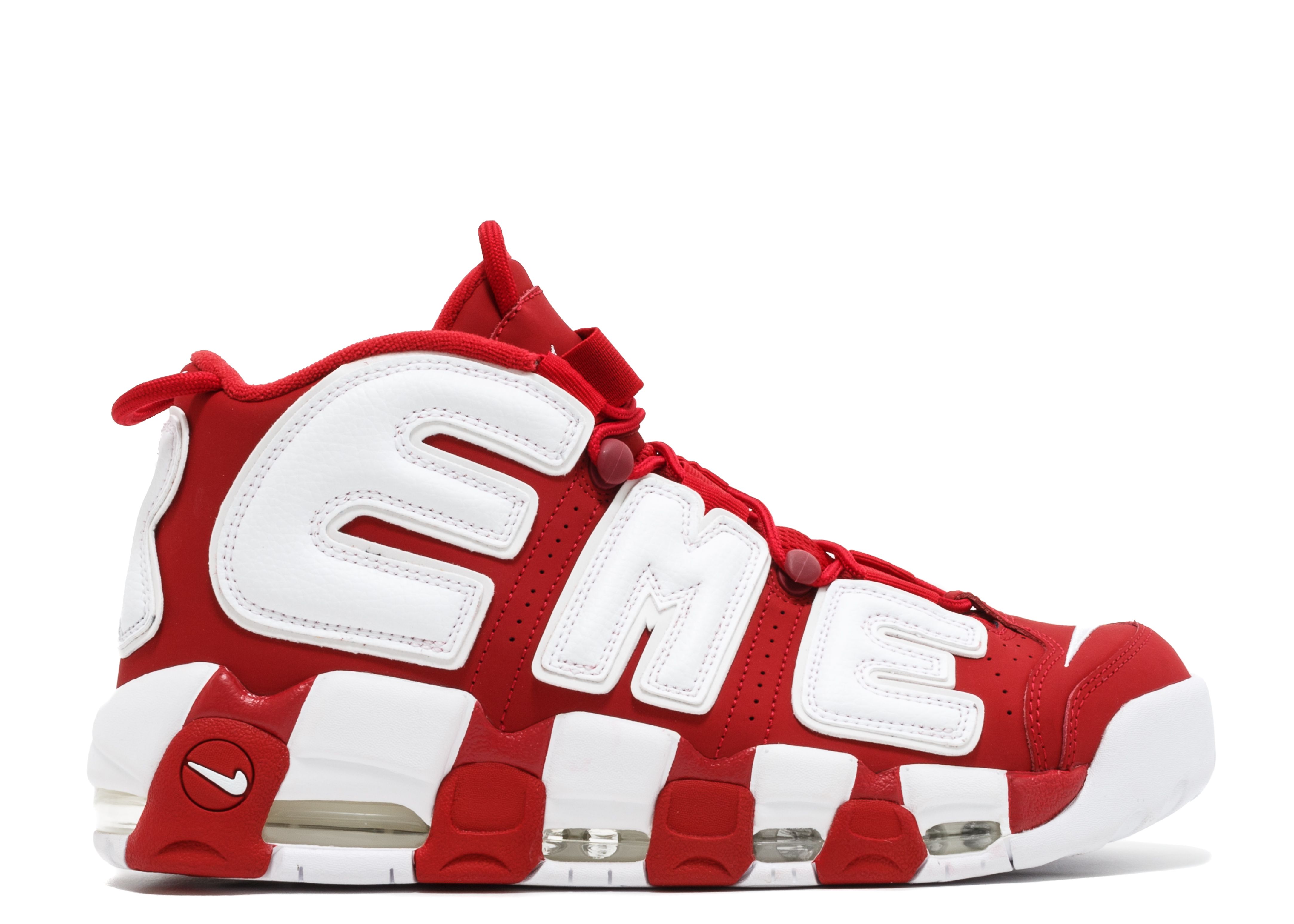 Supreme x Air More Uptempo 'Red'