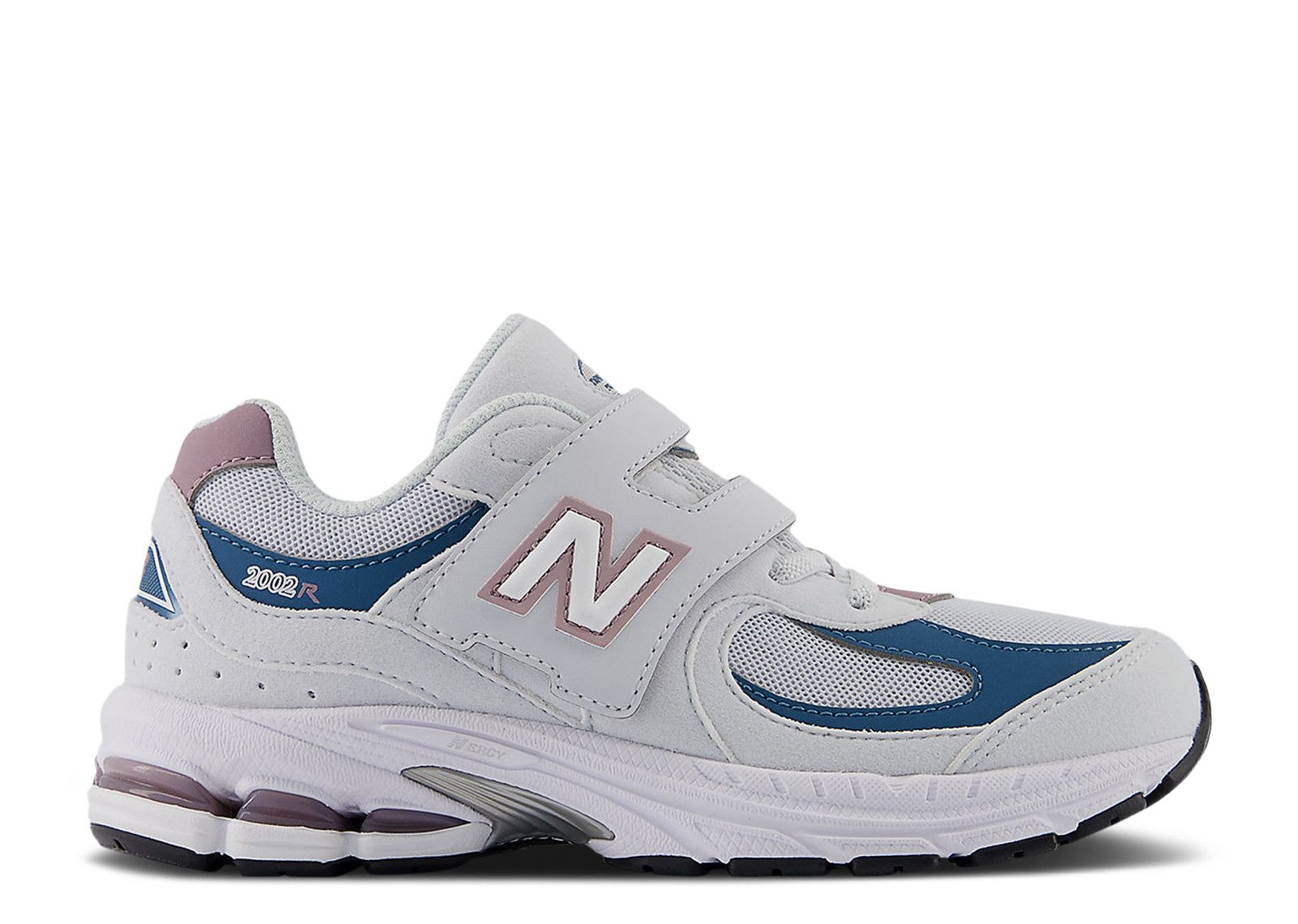 New Balance 2002R Hook & Loop Little Kid 'Quartz Grey Ice Wine'