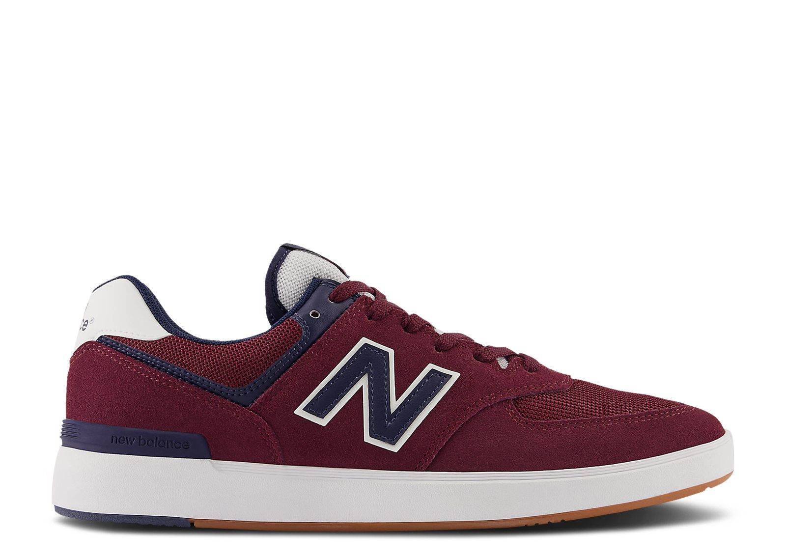 New Balance Wmns 574 Court 'Burgundy Navy'