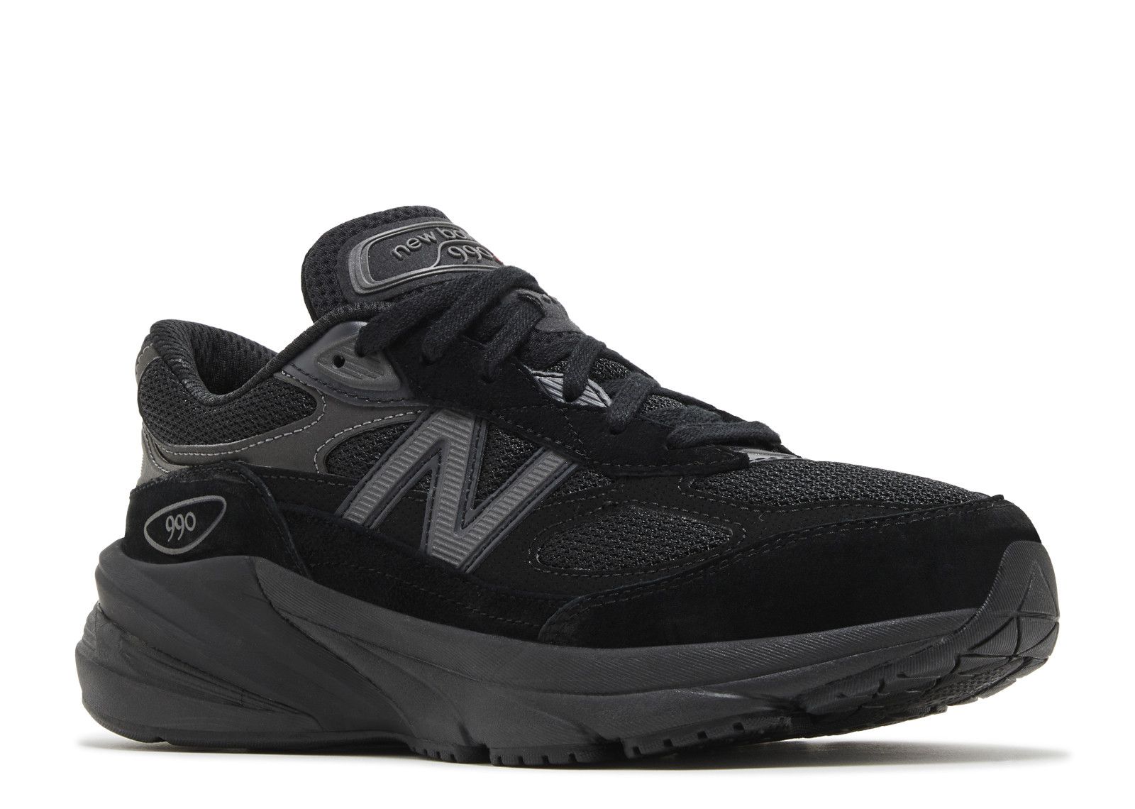 New Balance 990v6 Big Kid 'Black Metallic'
