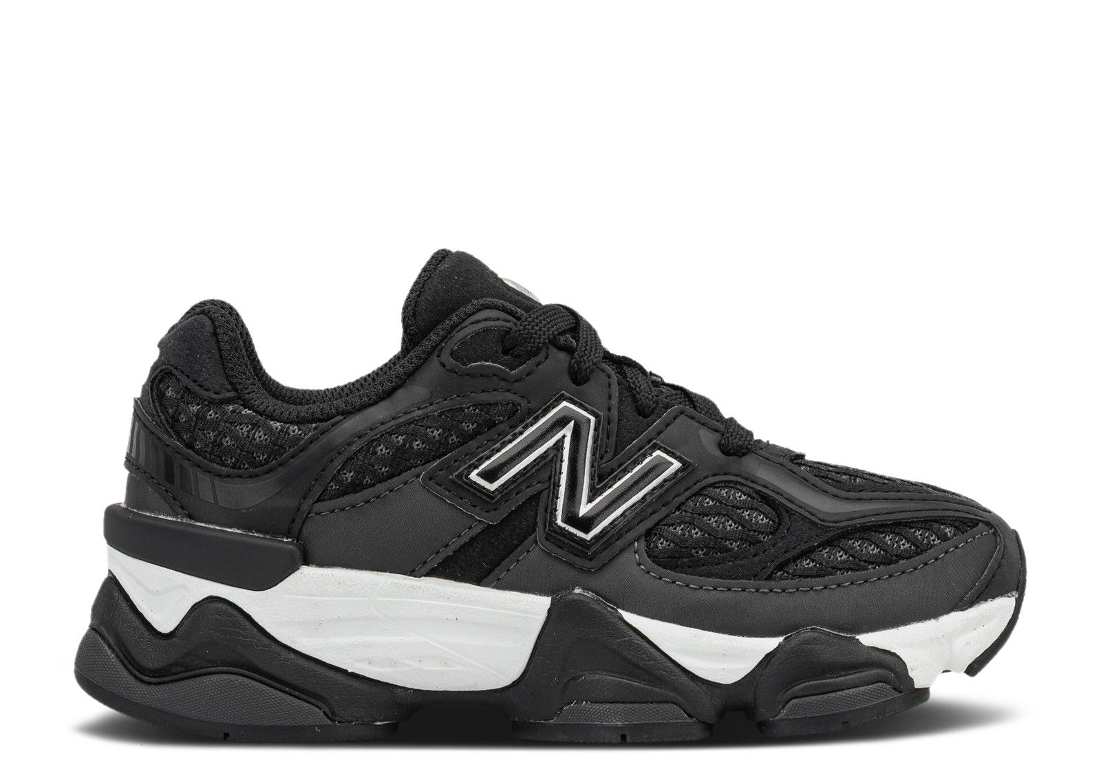 New Balance 9060 Little Kid 'Black Silver' Shoe Palace Exclusive