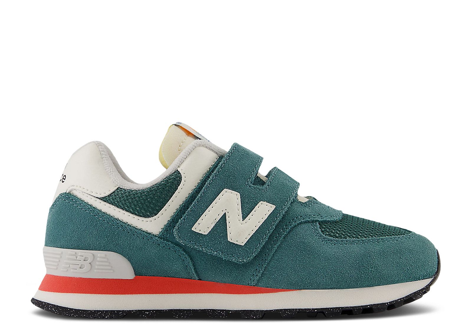 New Balance 574 Hook & Loop Little Kid Wide 'New Spruce'