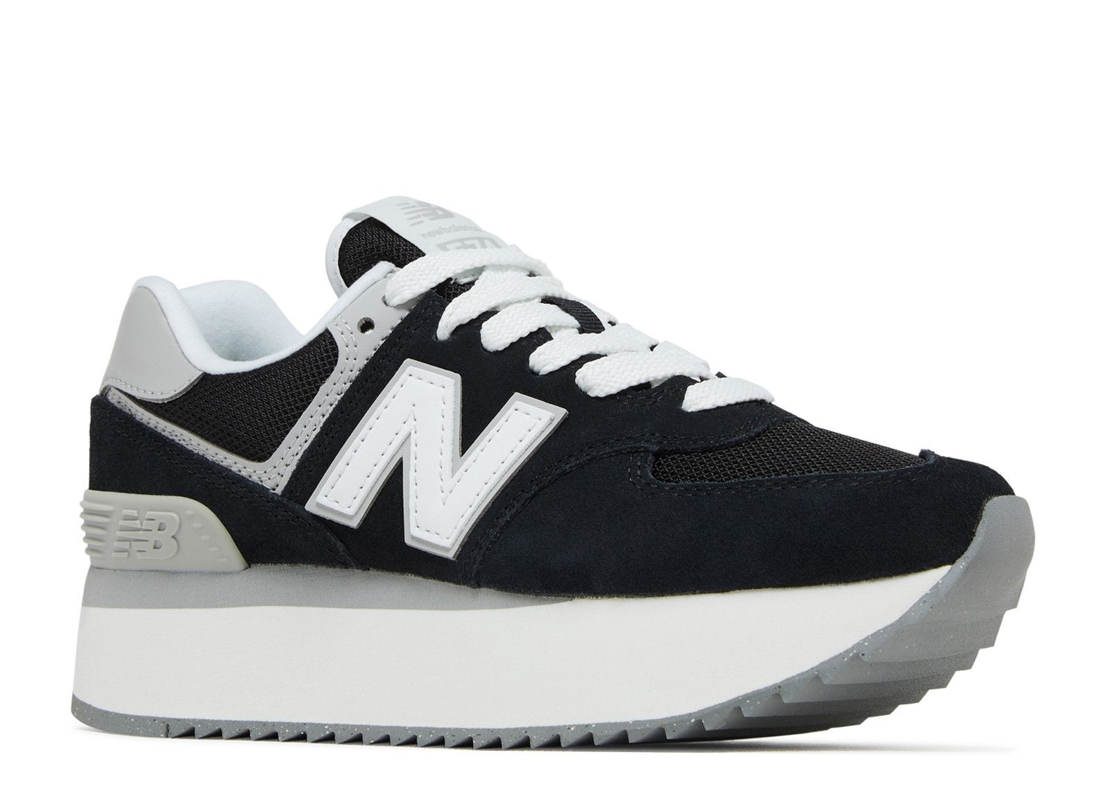 New Balance Wmns 574+ 'Black White'