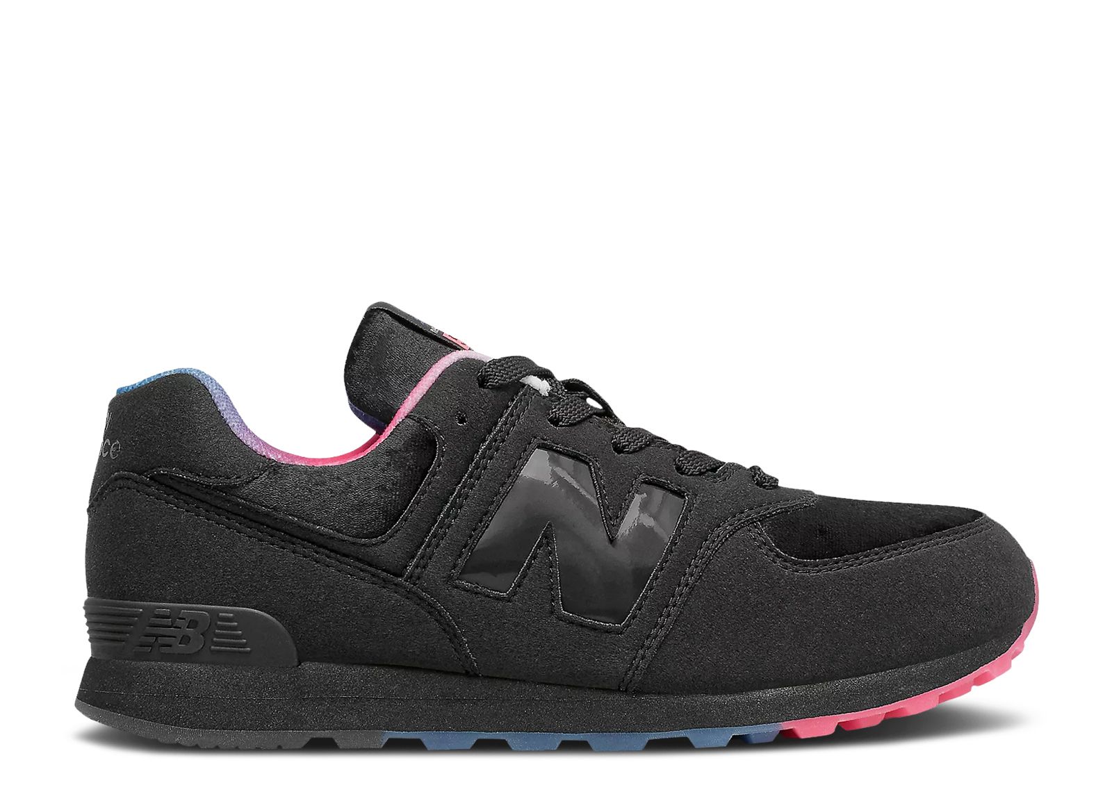 New Balance 574 Big Kid 'Black'